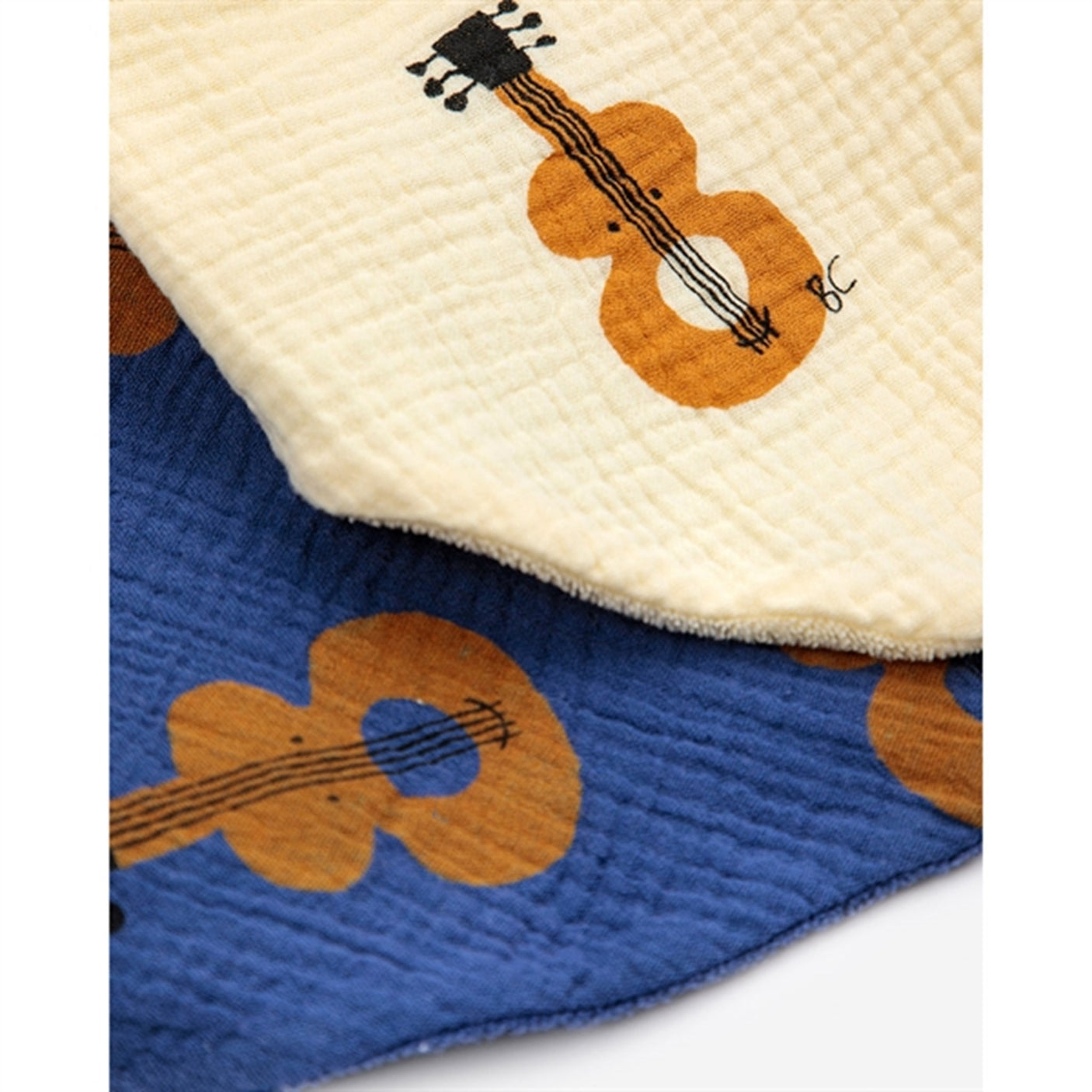 Bobo Choses Baby Acoustic Guitar Bib Blue