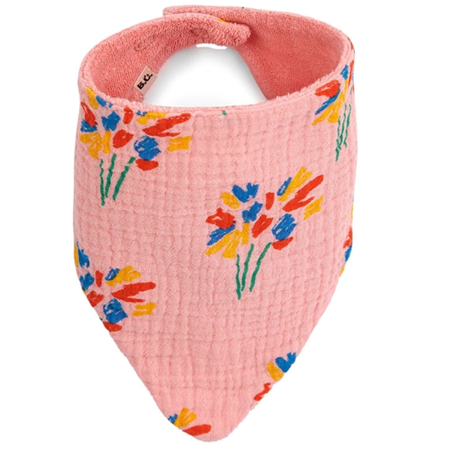 Bobo Choses Baby Play The Drum Bib Light Yellow