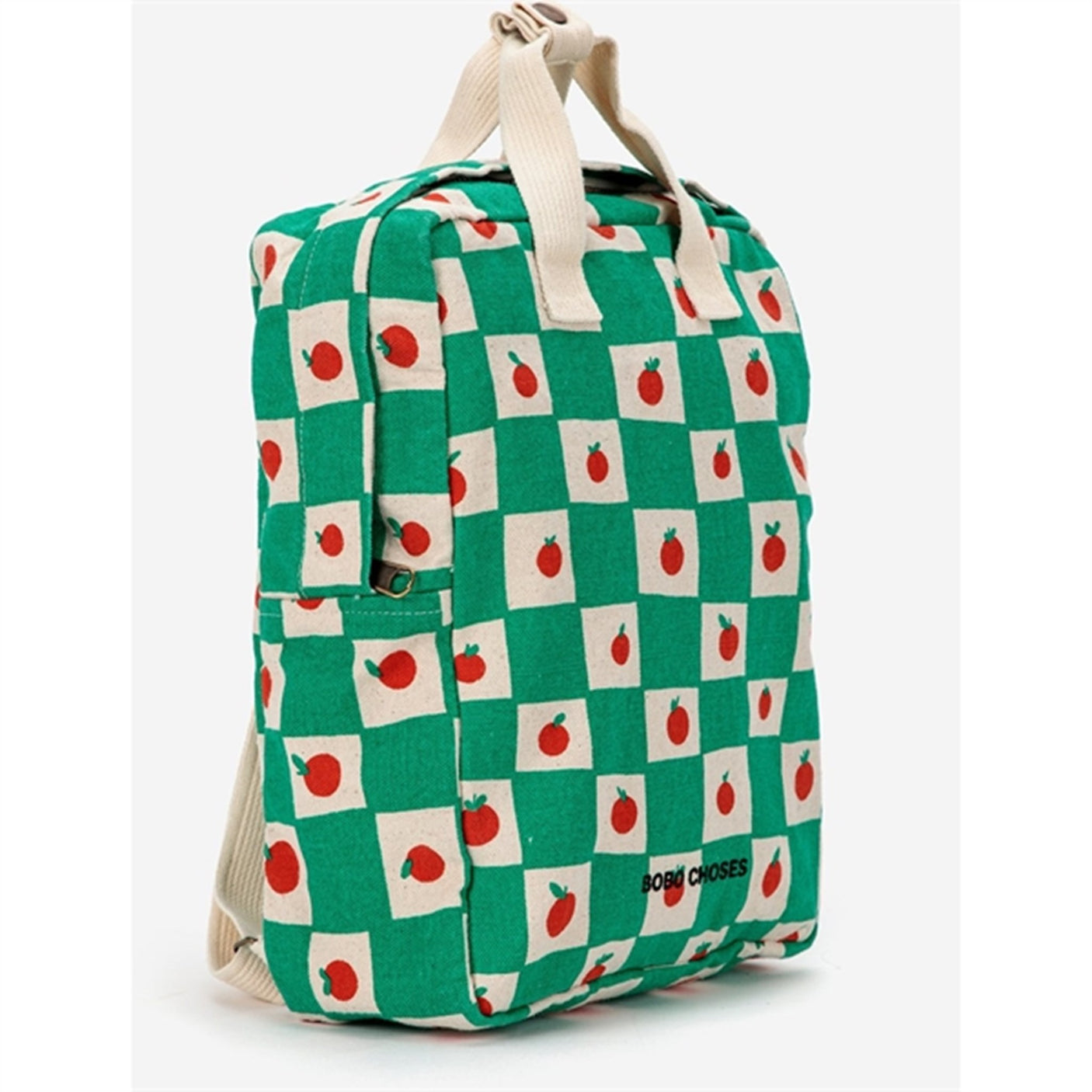 Bobo Choses Tomato All Over School Bag Offwhite