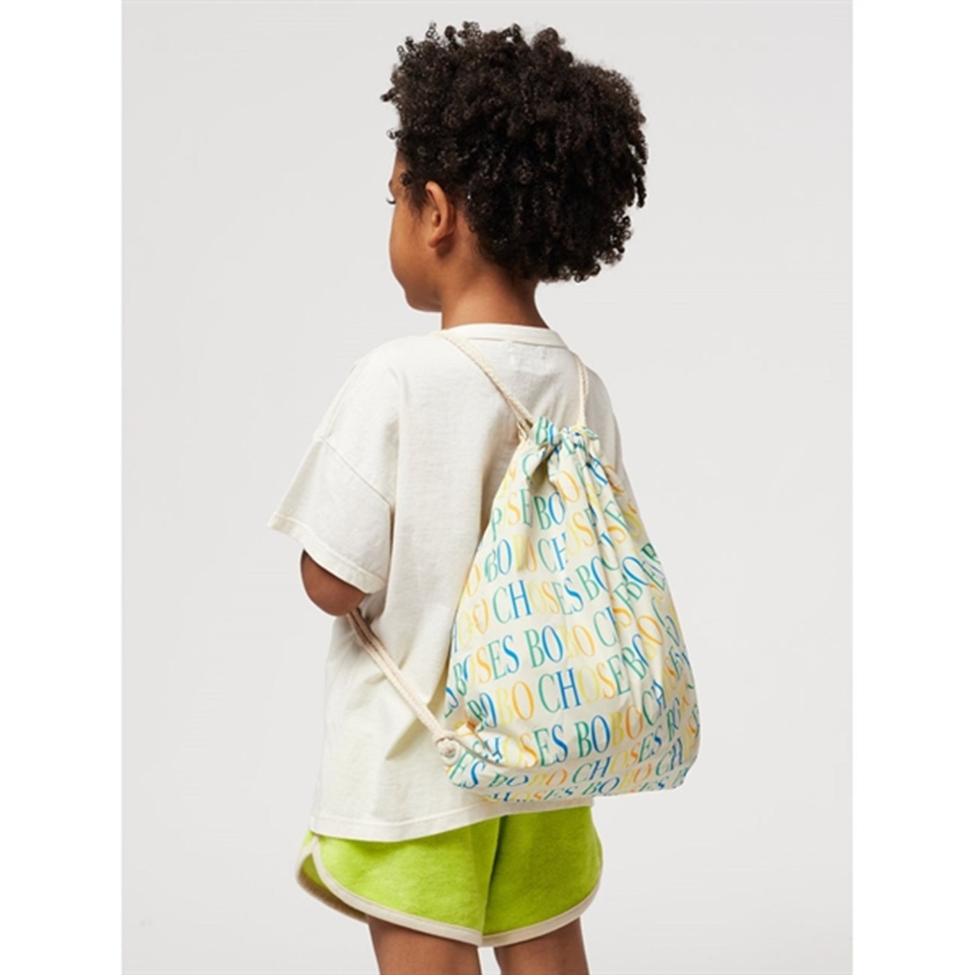 Bobo Choses Bobo Choses All Over Lunch Bag Bag Beige