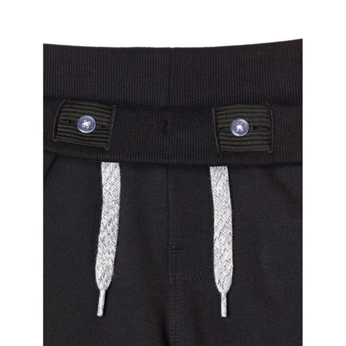Name it Black Vermo Lange Sweat Shorts Noos