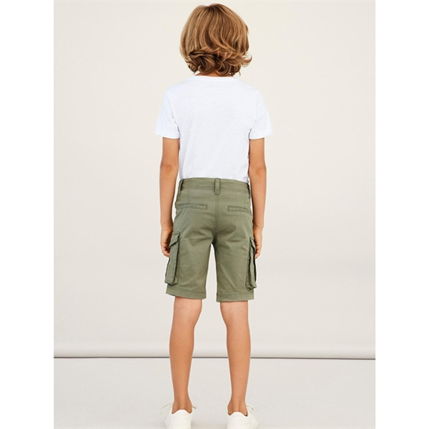 Name it Deep Lichen Green Ryan Twill Shorts Noos