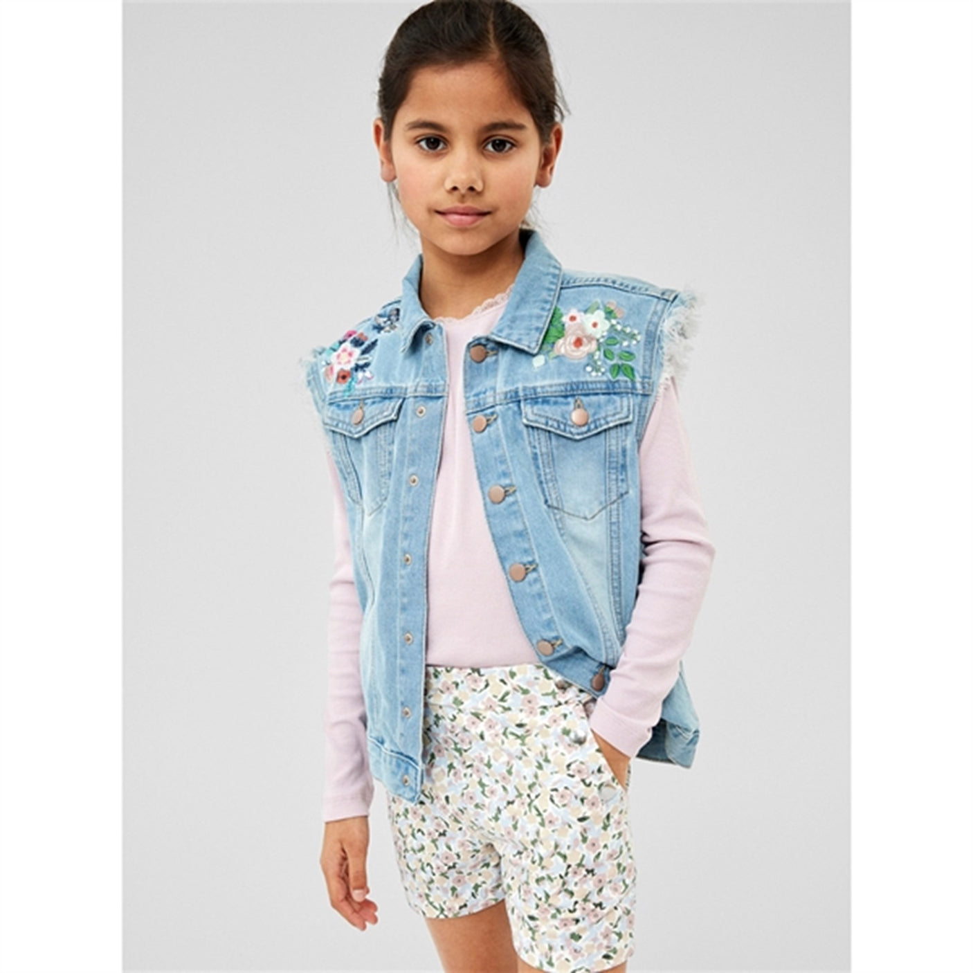 Name it Violet Ice Kab Slim Blouse Noos