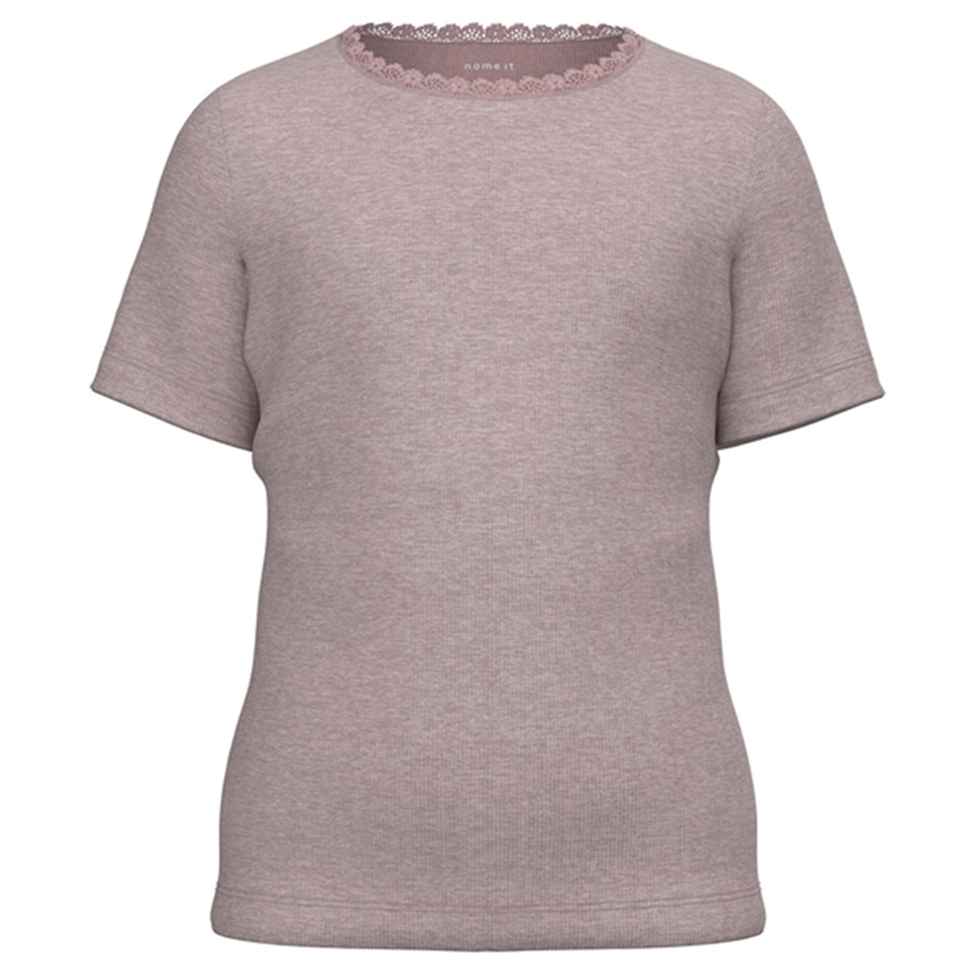 Name it Deauville Mauve Kab Slim T-Shirt Noos