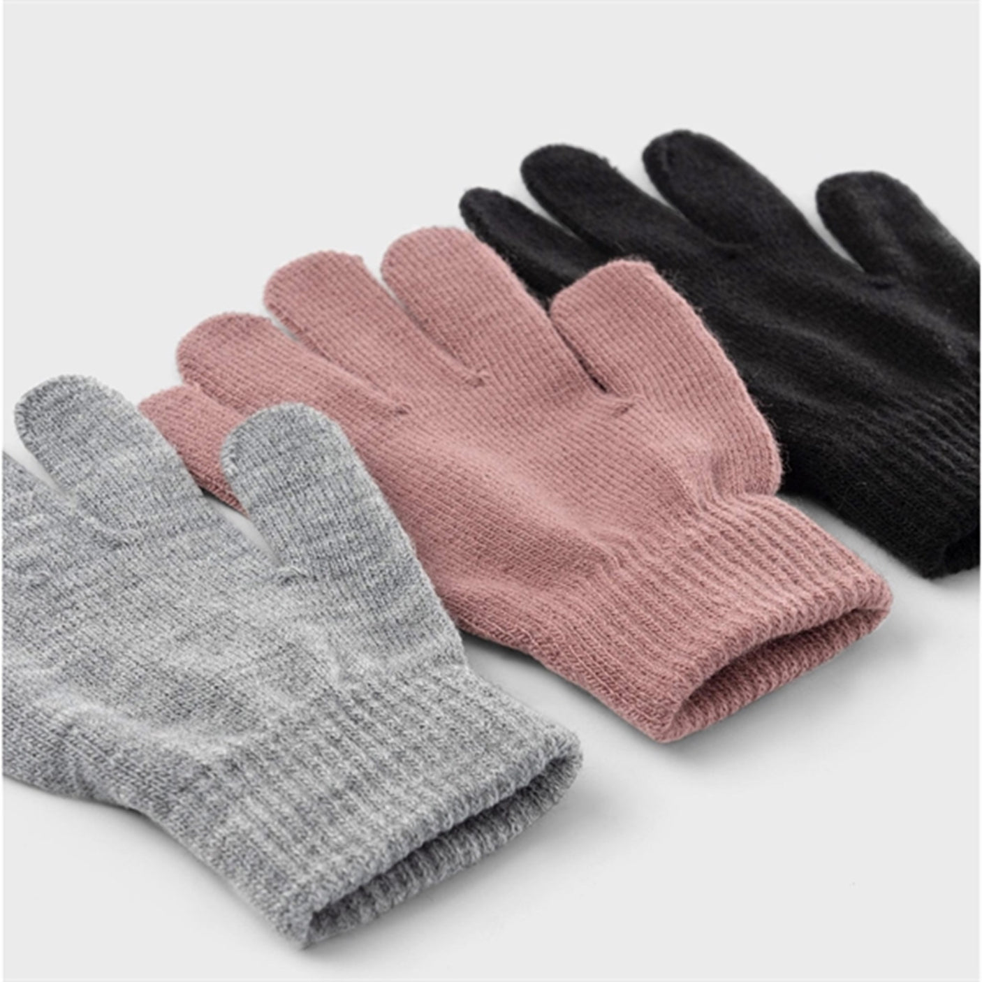 Name it Wistful Mauve Gloves Magic 3-pack Noos