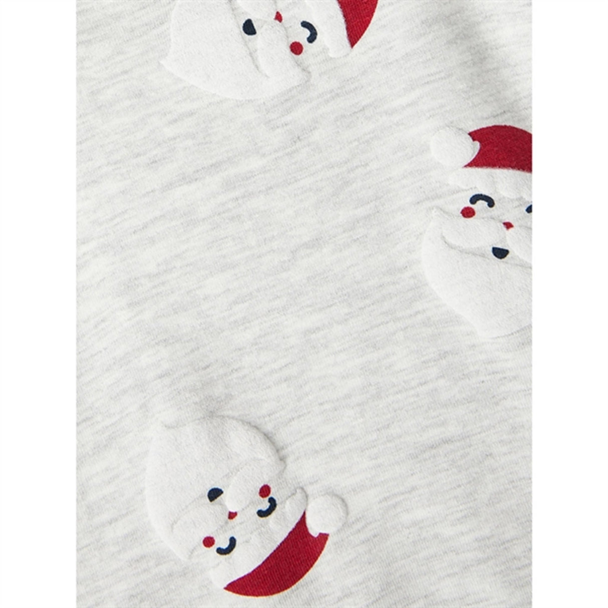 Name it Light Grey Melange Rachristmas Sweatshirt