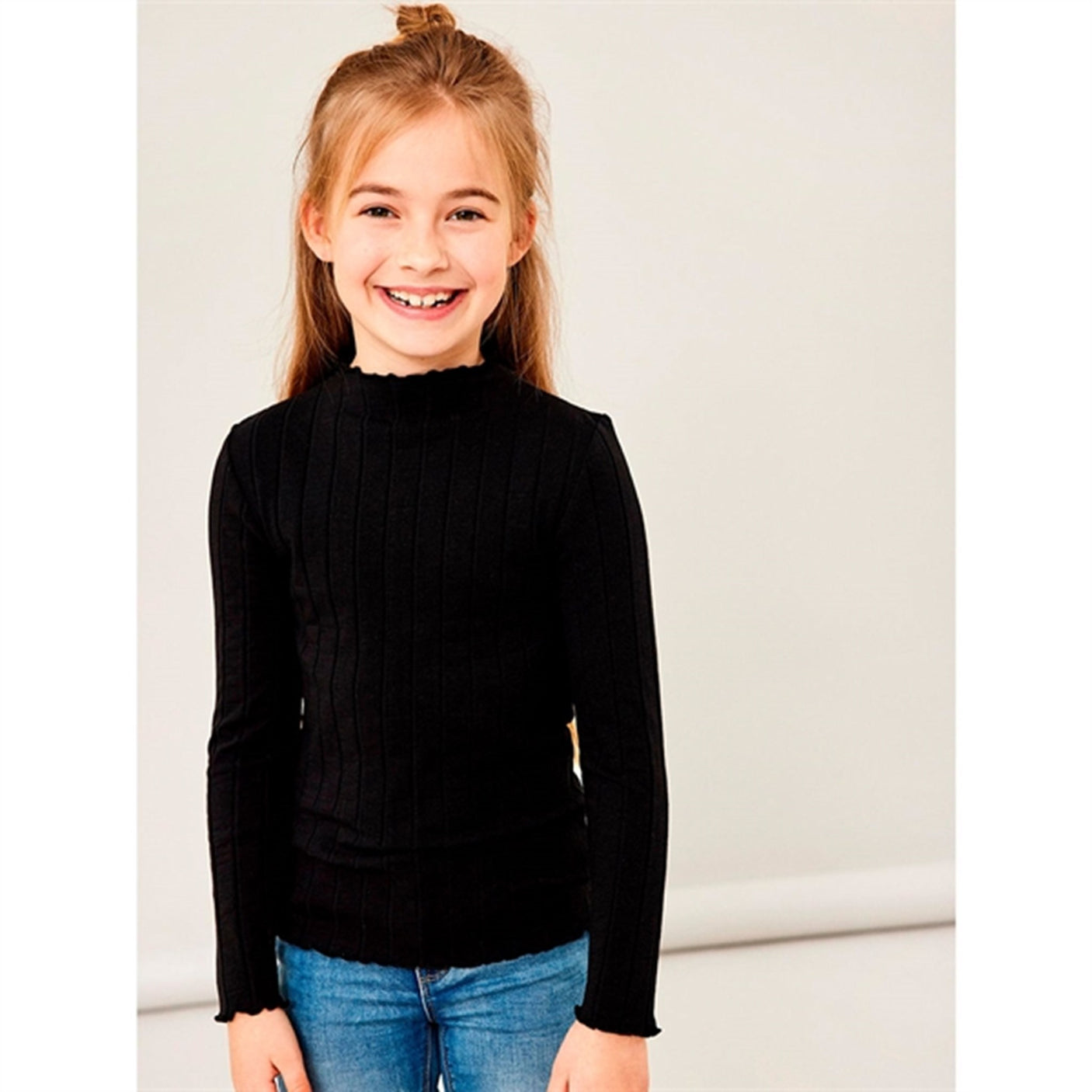 Name it Black Noline Slim Blouse Noos