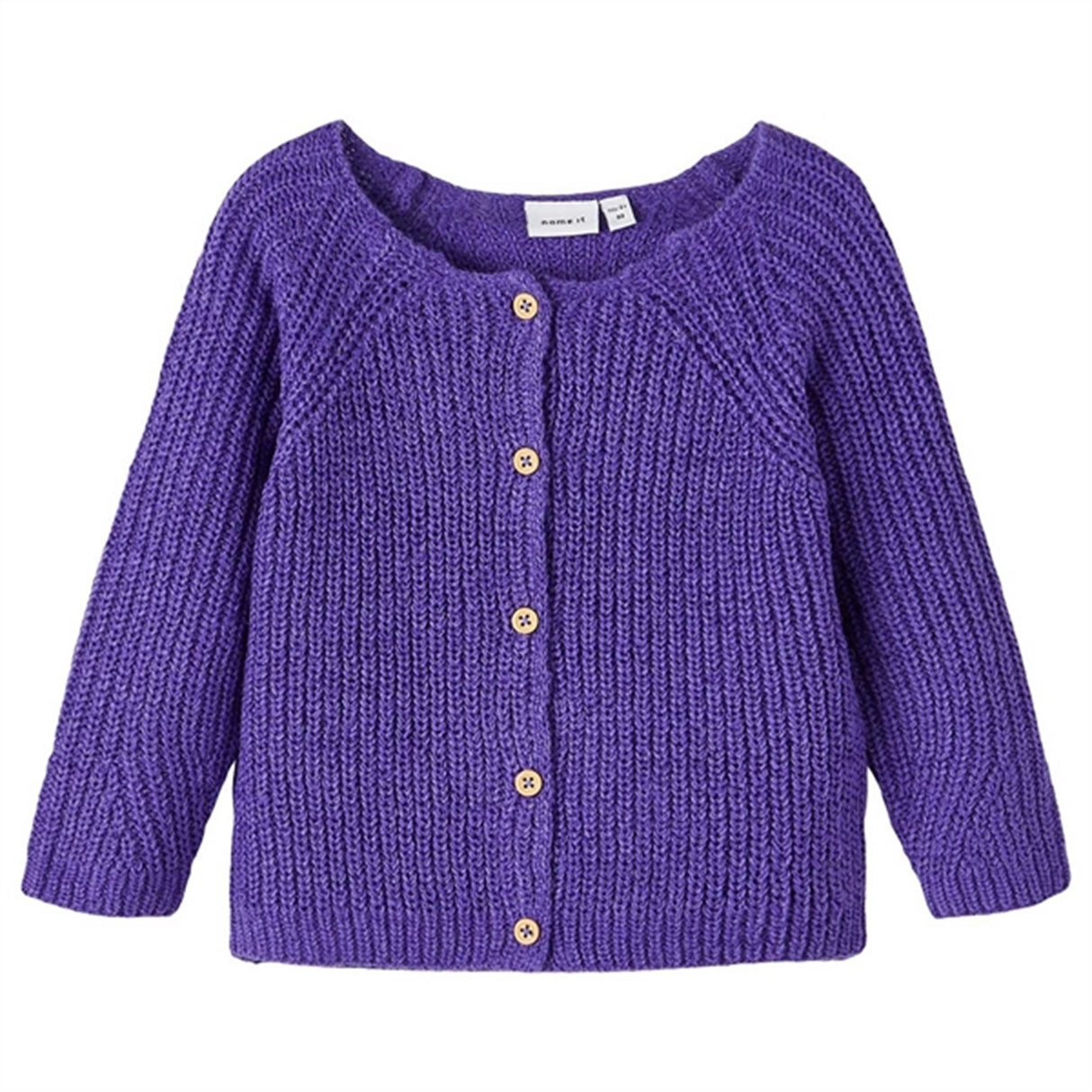 Name it Purple Corallites Besine Knit Cardigan