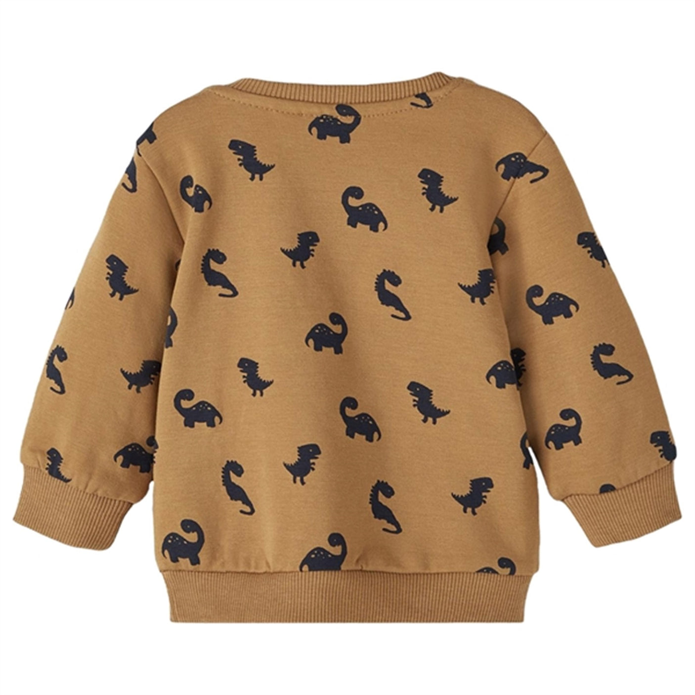 Name it Toasted Coconut Tas Dinosaur Sweatshirt