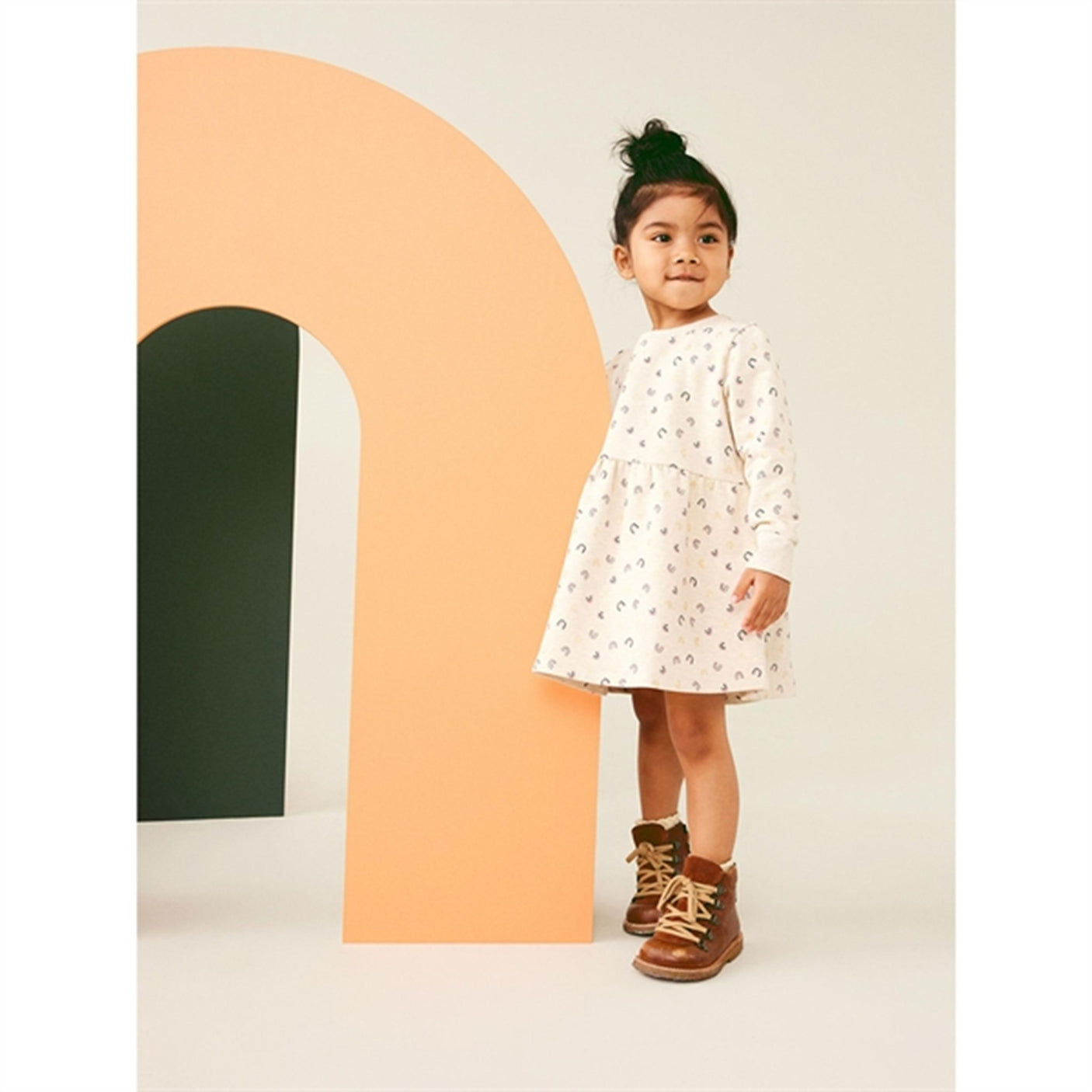 Name it Peyote Melange Tara Sweat Dress