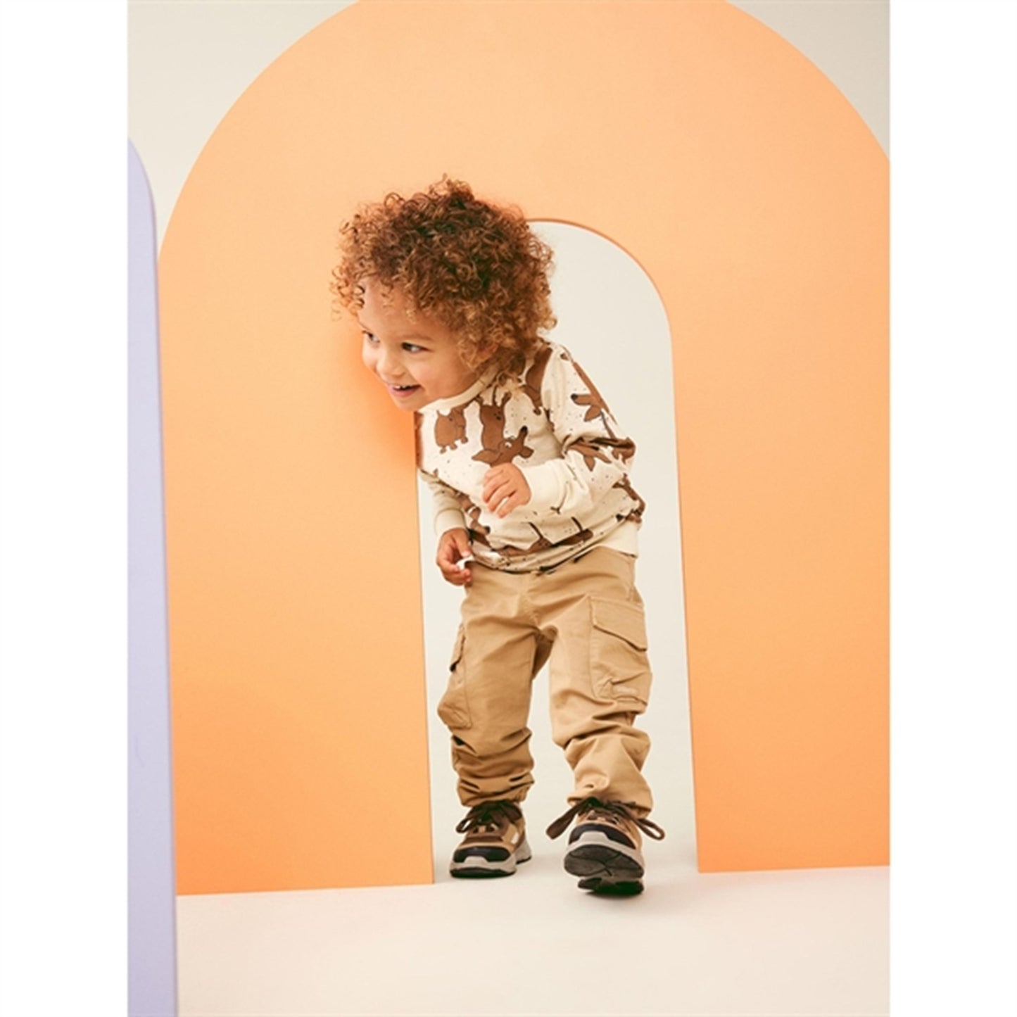 Name it Peyote Melange Bumon Sweatshirt