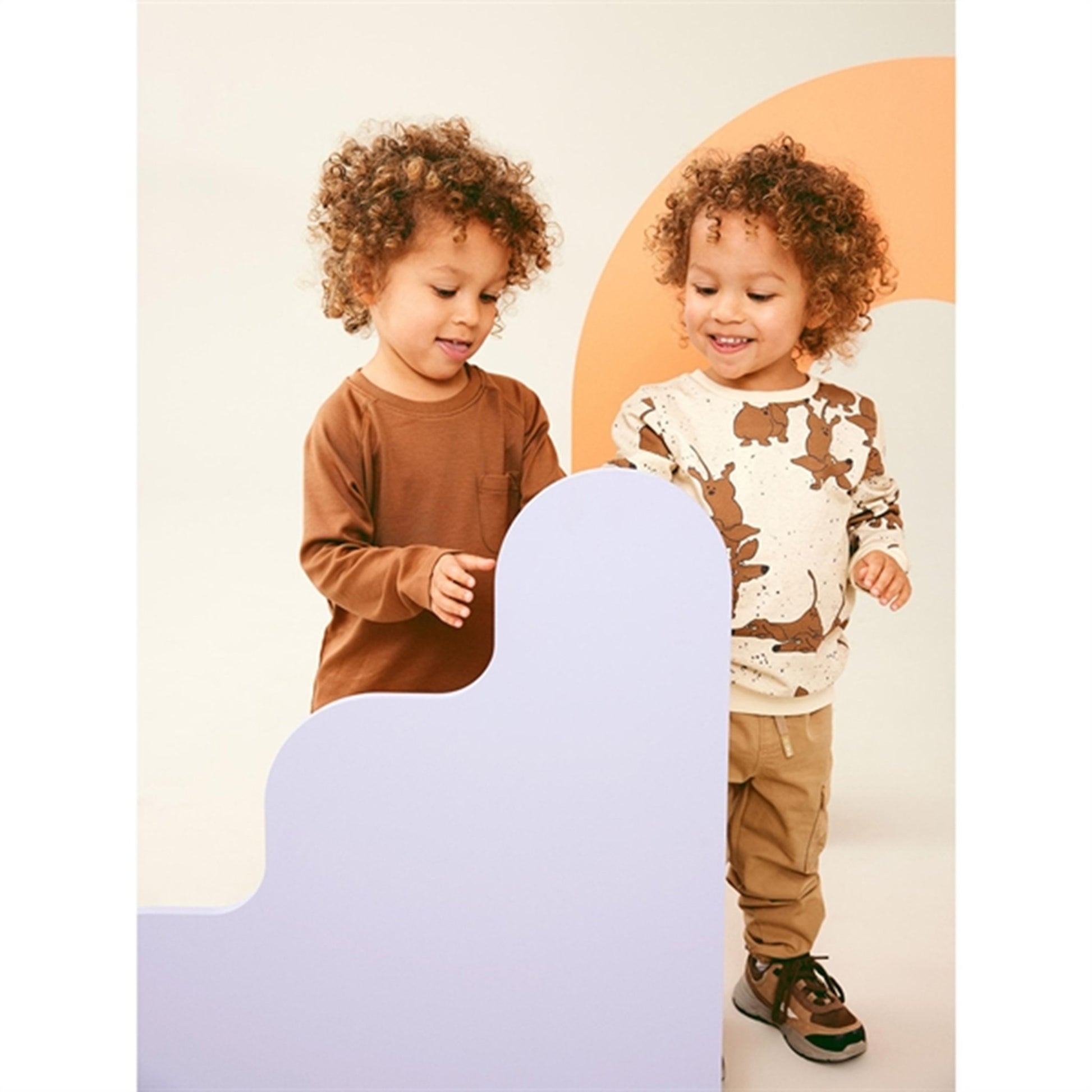 Name it Peyote Melange Bumon Sweatshirt