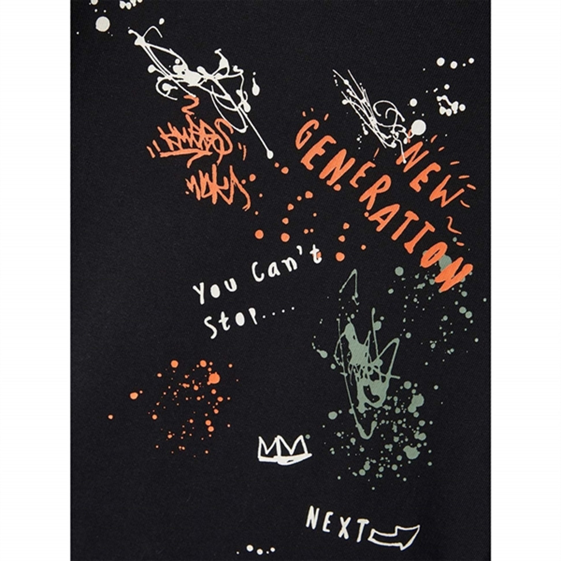 Name it Black Bambo Loose Sweatshirt