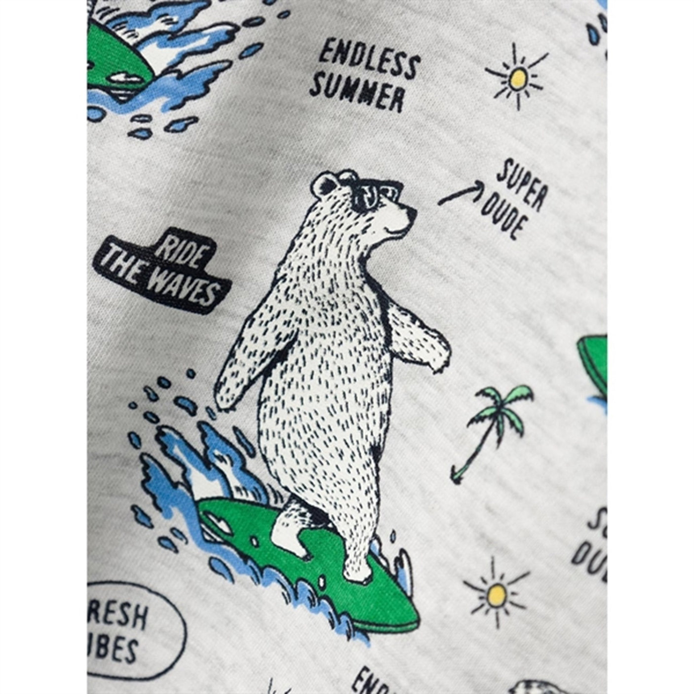 Name it Light Grey Melange Joe T-Shirt