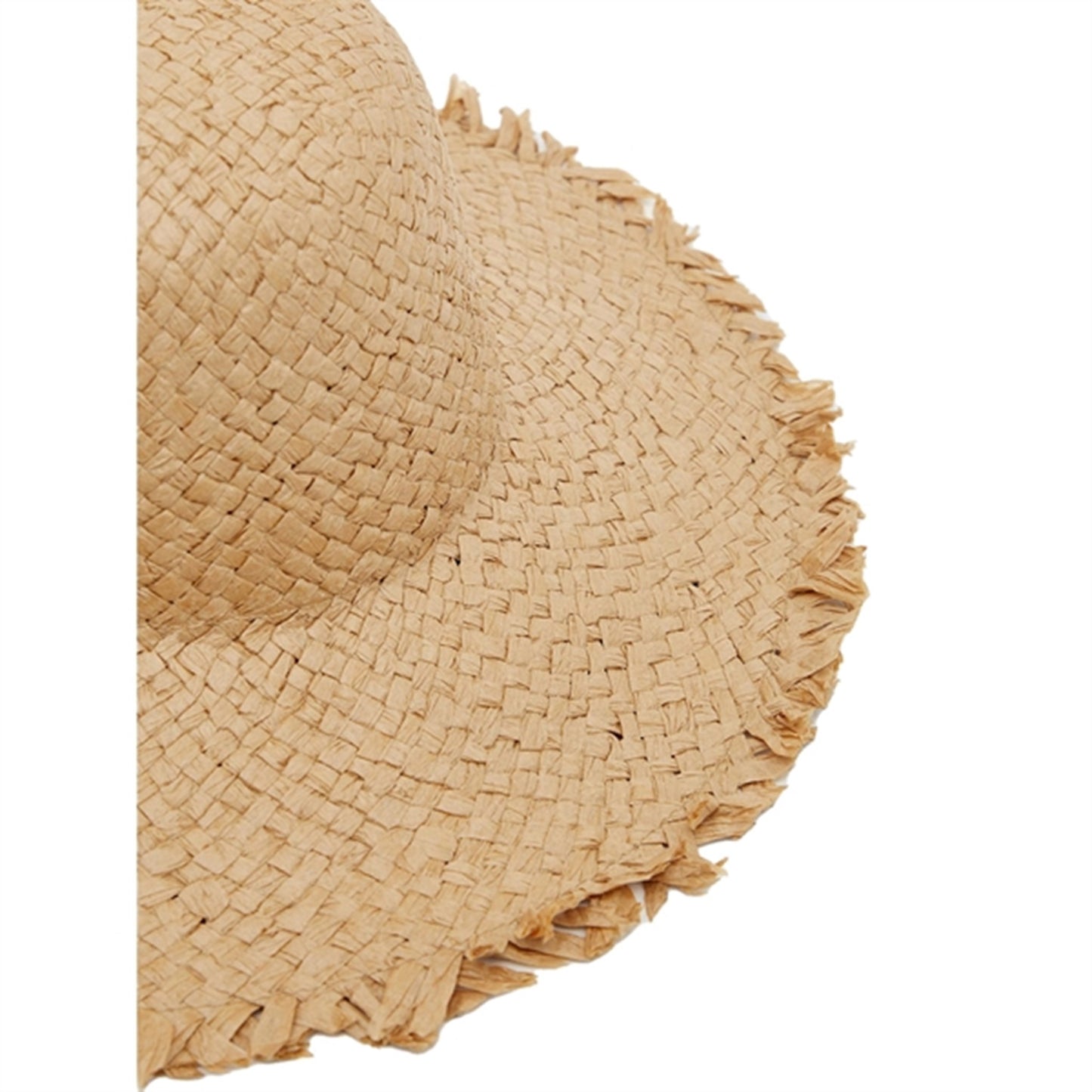 Lil'Atelier Straw White Peppers Fenjo Beach Hat