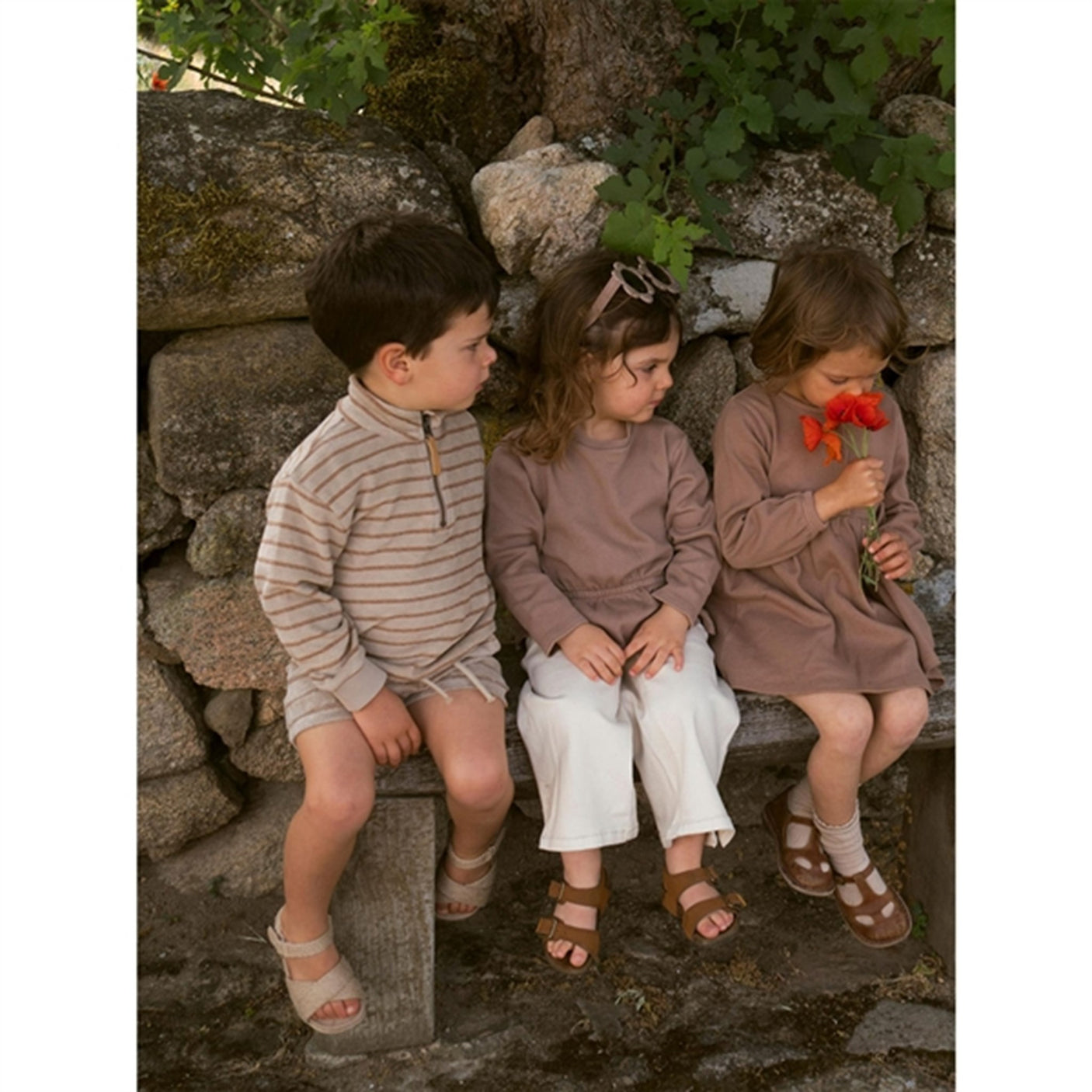 Lil'Atelier White Pepper Flores Sunglasses