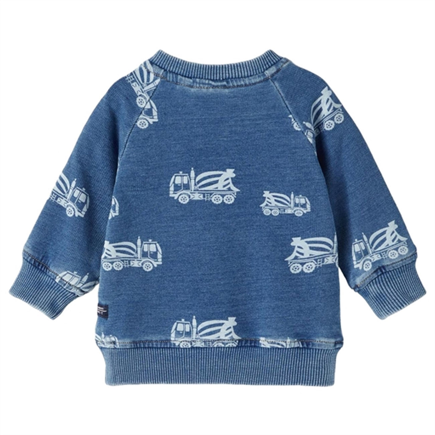 Name it Medium Blue Denim Dann Denim Sweatshirt