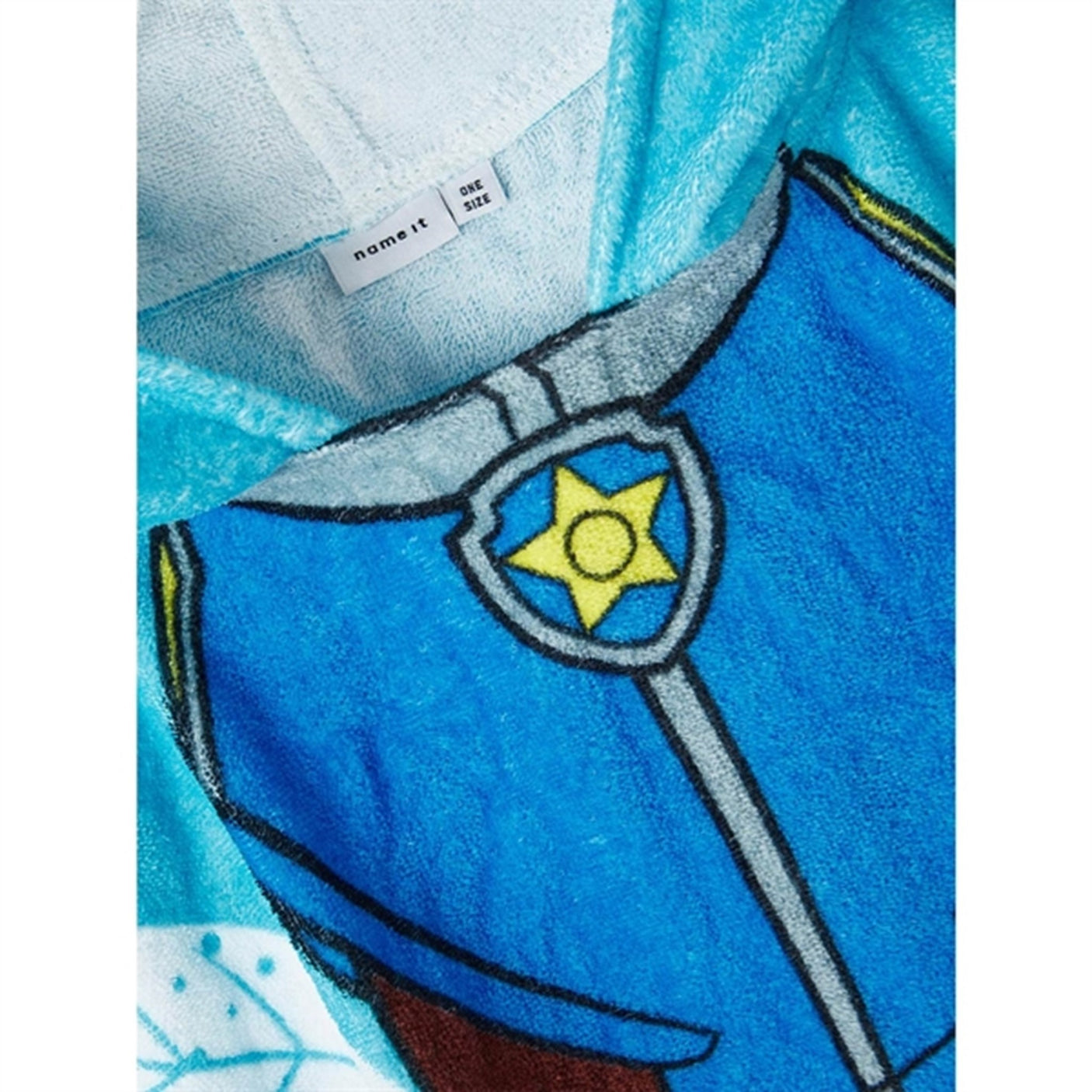 Name it Bachelor Button Molte Paw Patrol Poncho Towel