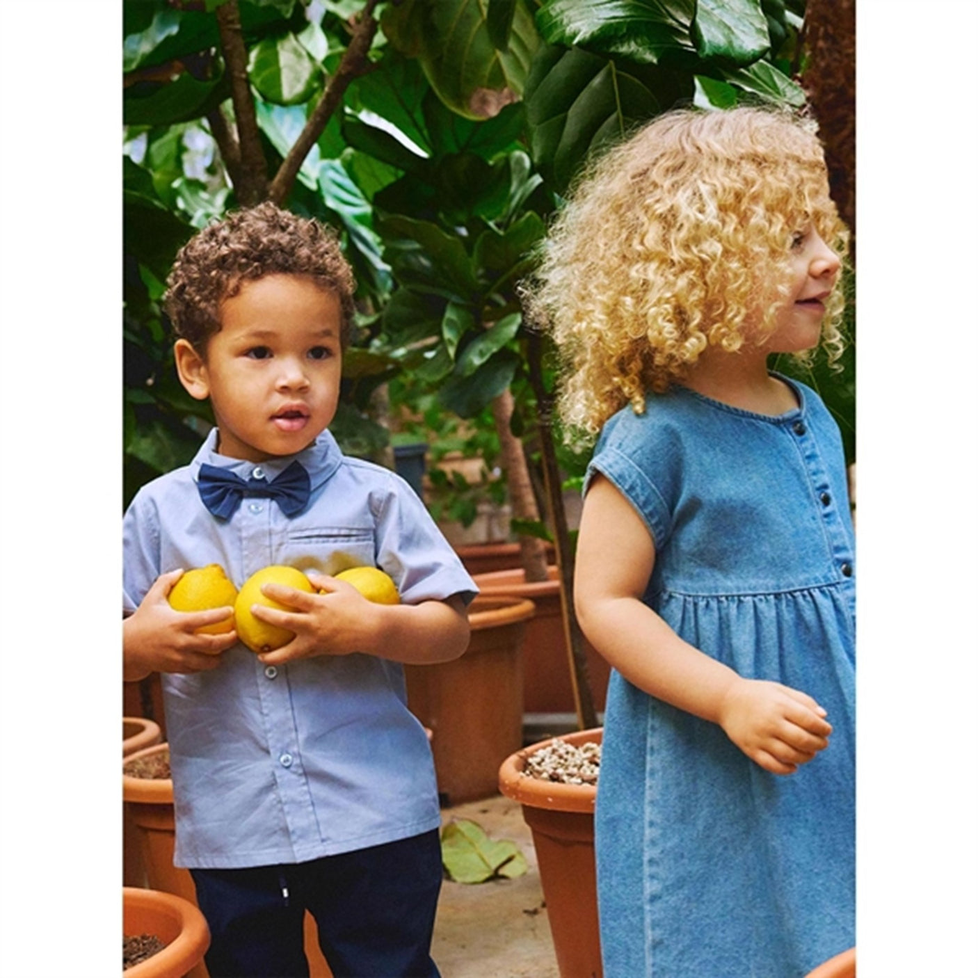 Name it Medium Blue Denim Freja Denim Dress