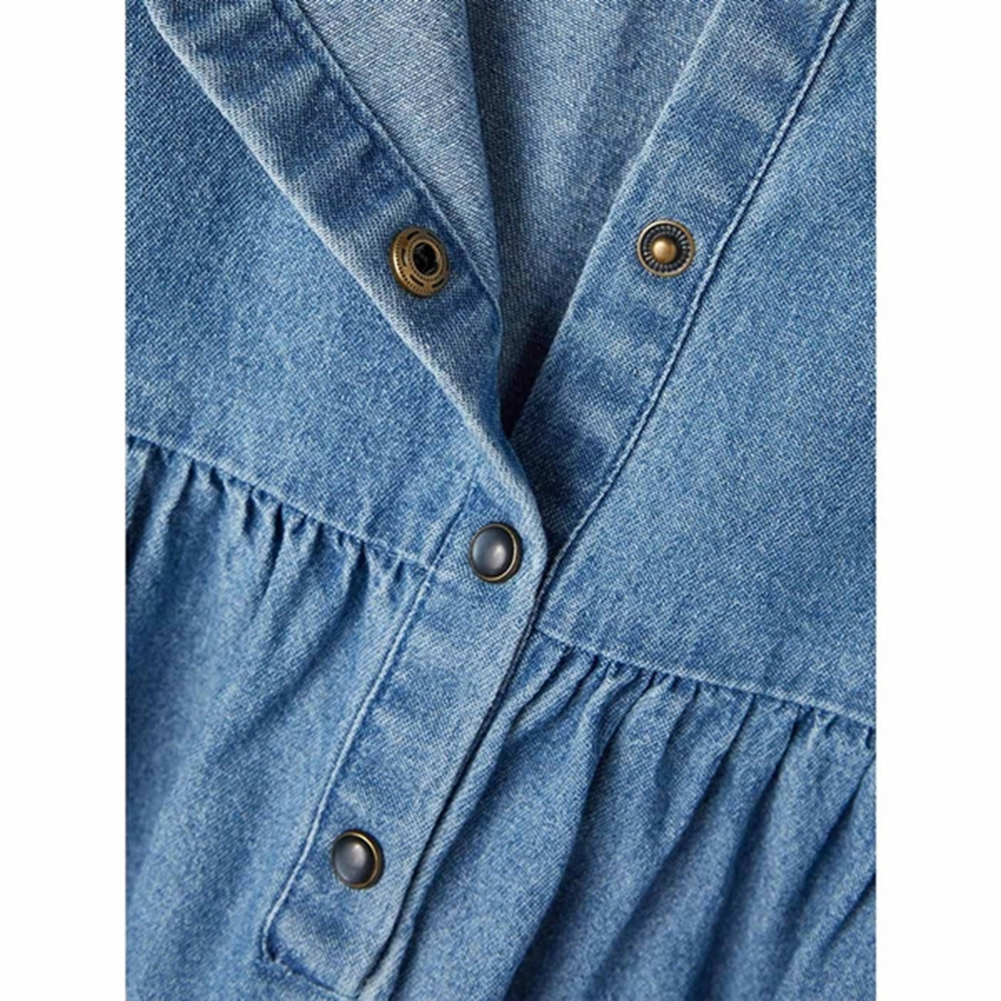 Name it Medium Blue Denim Freja Denim Dress