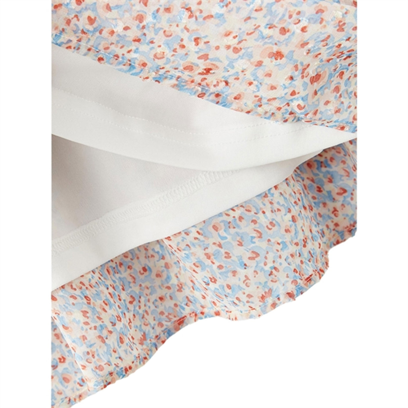 Name it Peach Nectar Fisilk Dress