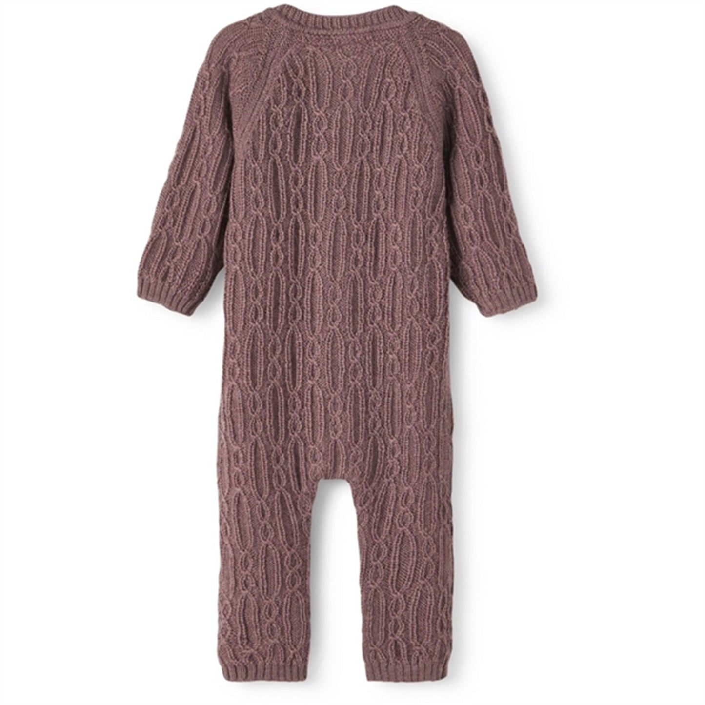 Name it Peppercorn Wrilla Wool Knit Onesie