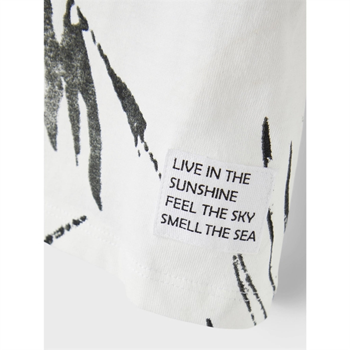 Name it Bright White Flemse T-Shirt