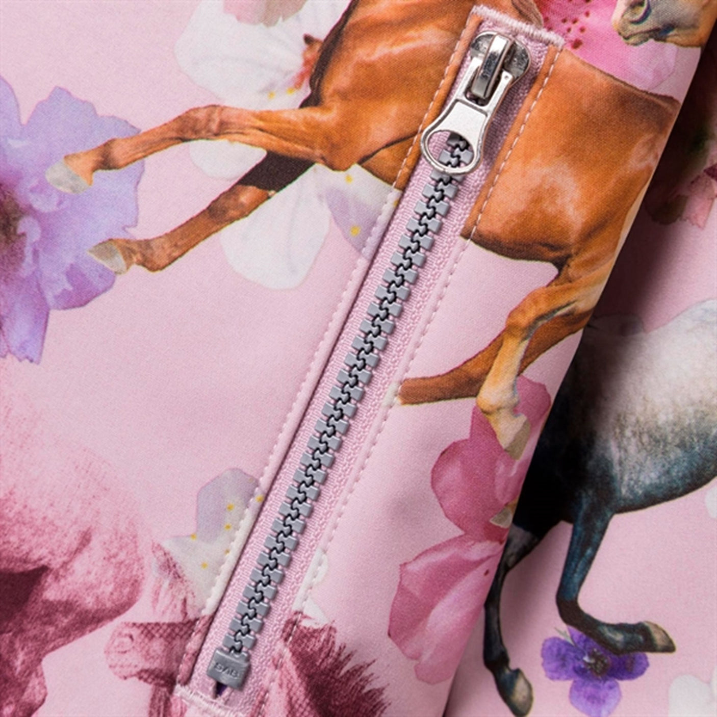 Name it Keepsake Lilac Alfa Softshell Jacket Horse