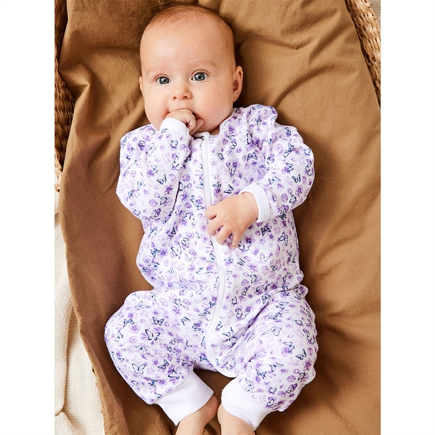 Name it Purple Heather Purple Flower Noos Nightsuit 2-Pack