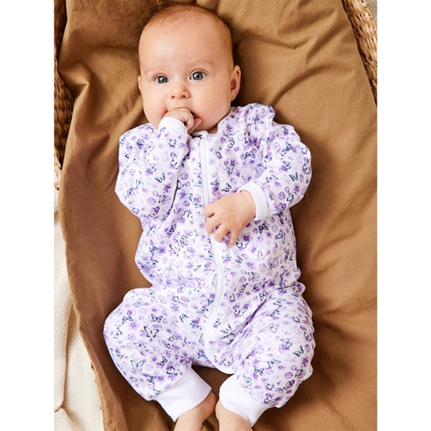 Name it Purple Heather Purple Flower Noos Nightsuit 2-Pack