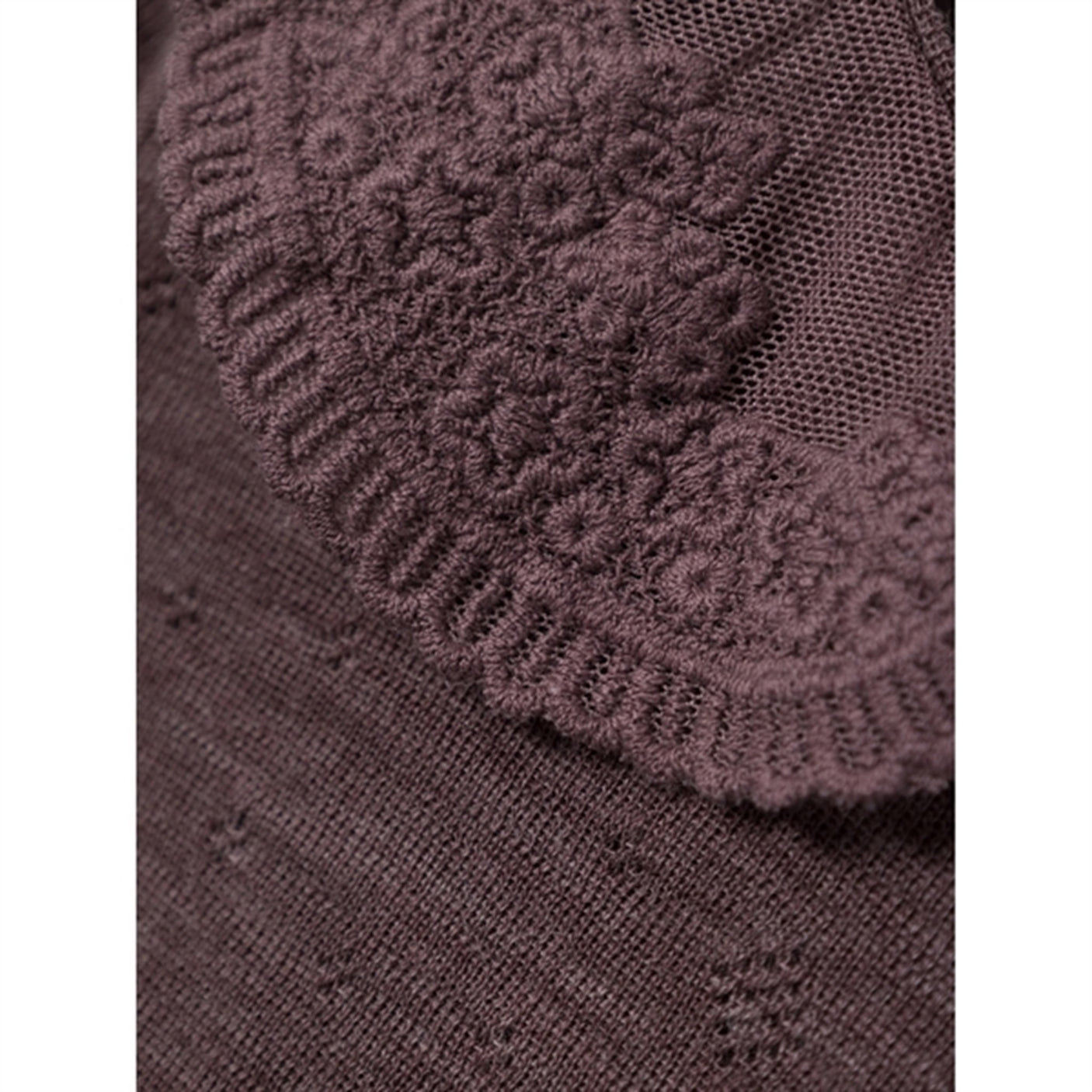 Name it Peppercorn Wang Wool Blouse With Collar