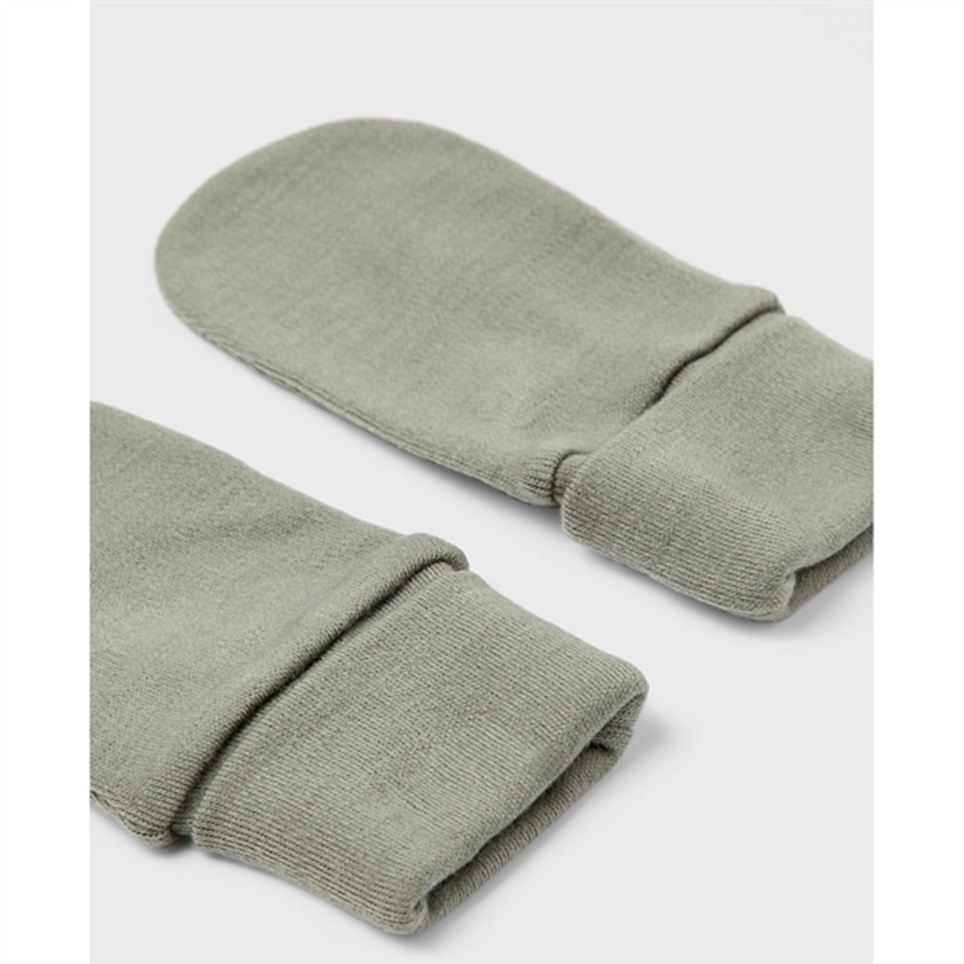 Name it Vetiver Willit Wool Mittens With Thumb