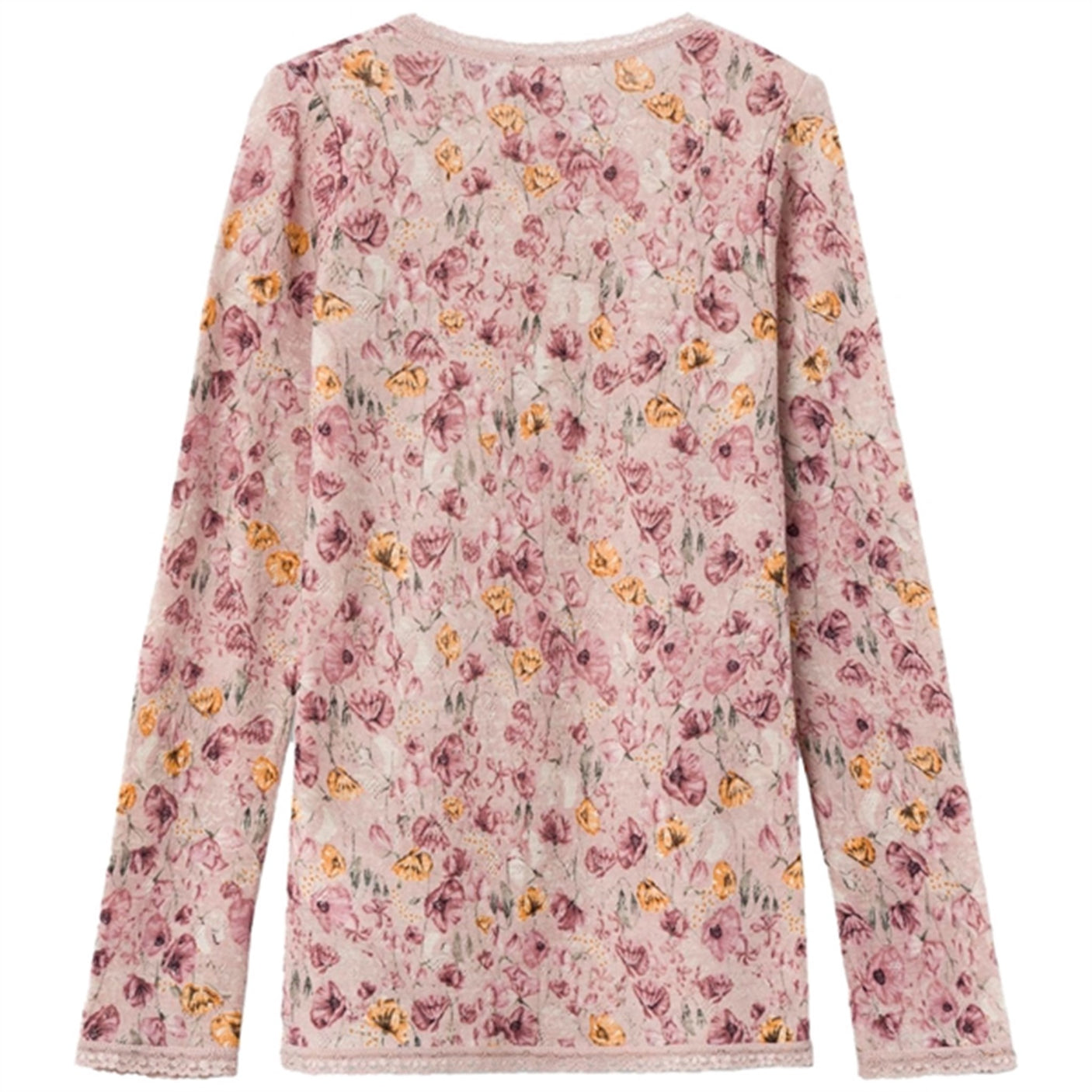 Name it Sphinx Wang Wool Needle Blouse AOP