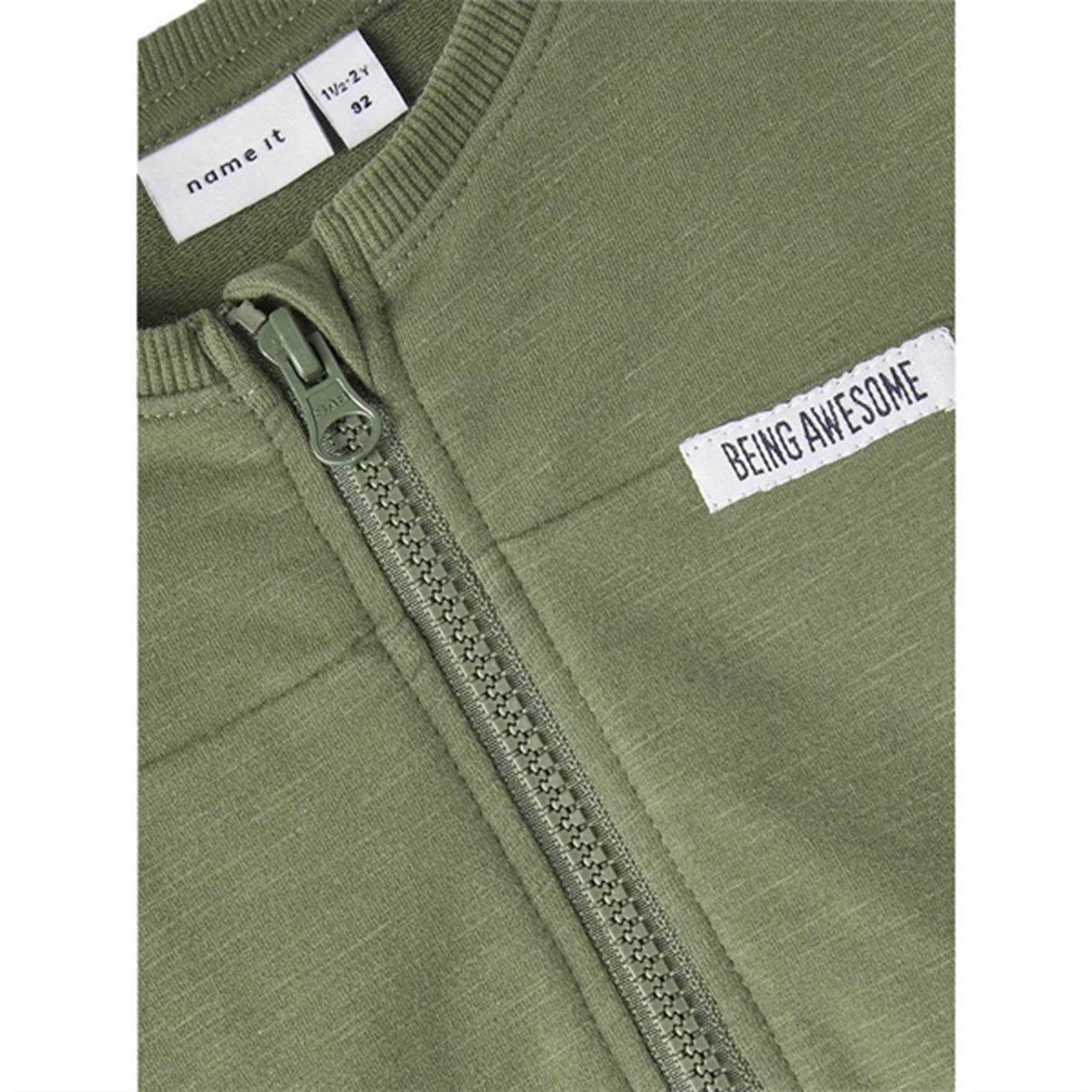 Name it Four Leaf Clover Danny Sweat Cardigan