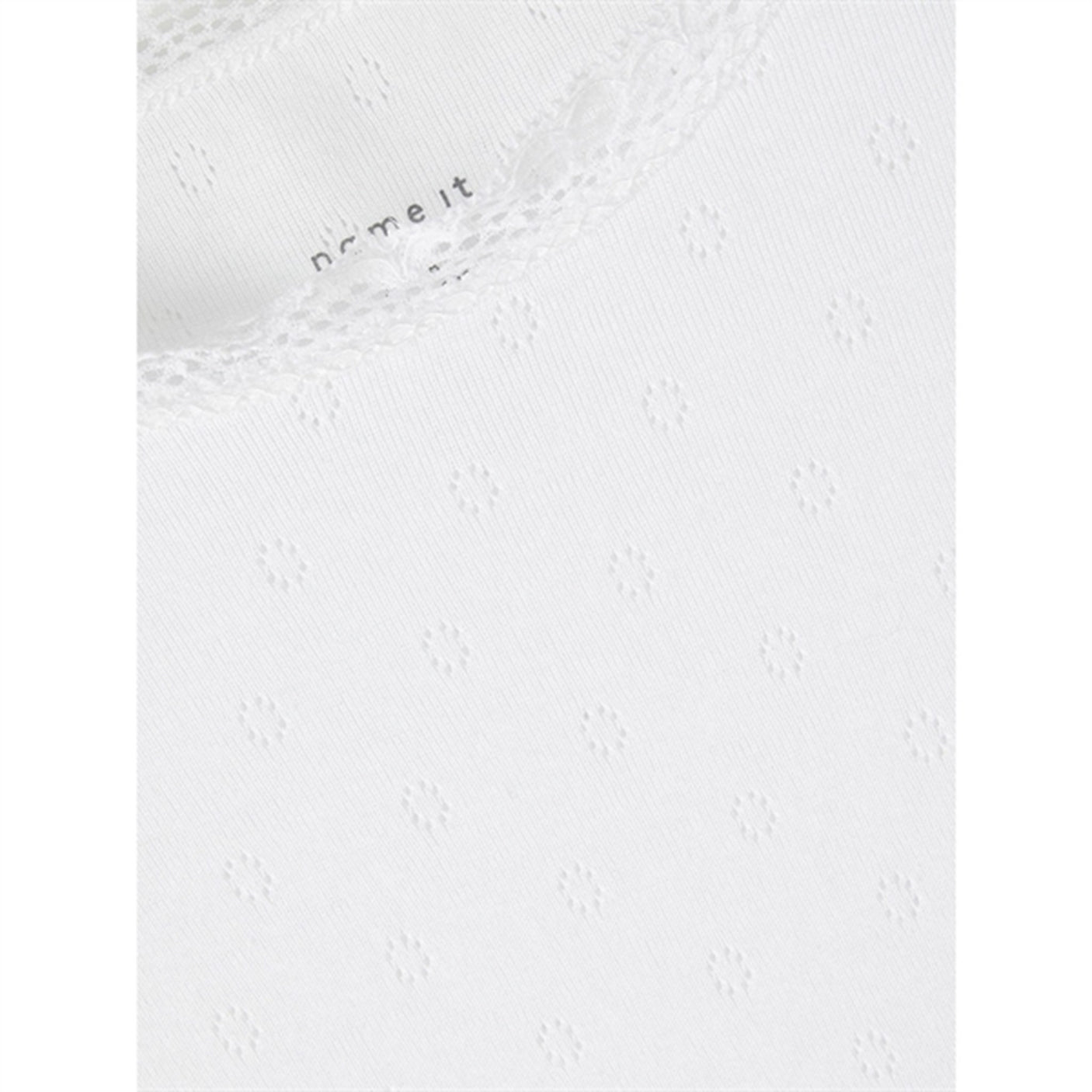 Name it Bright White Fraluna Slim T-Shirt