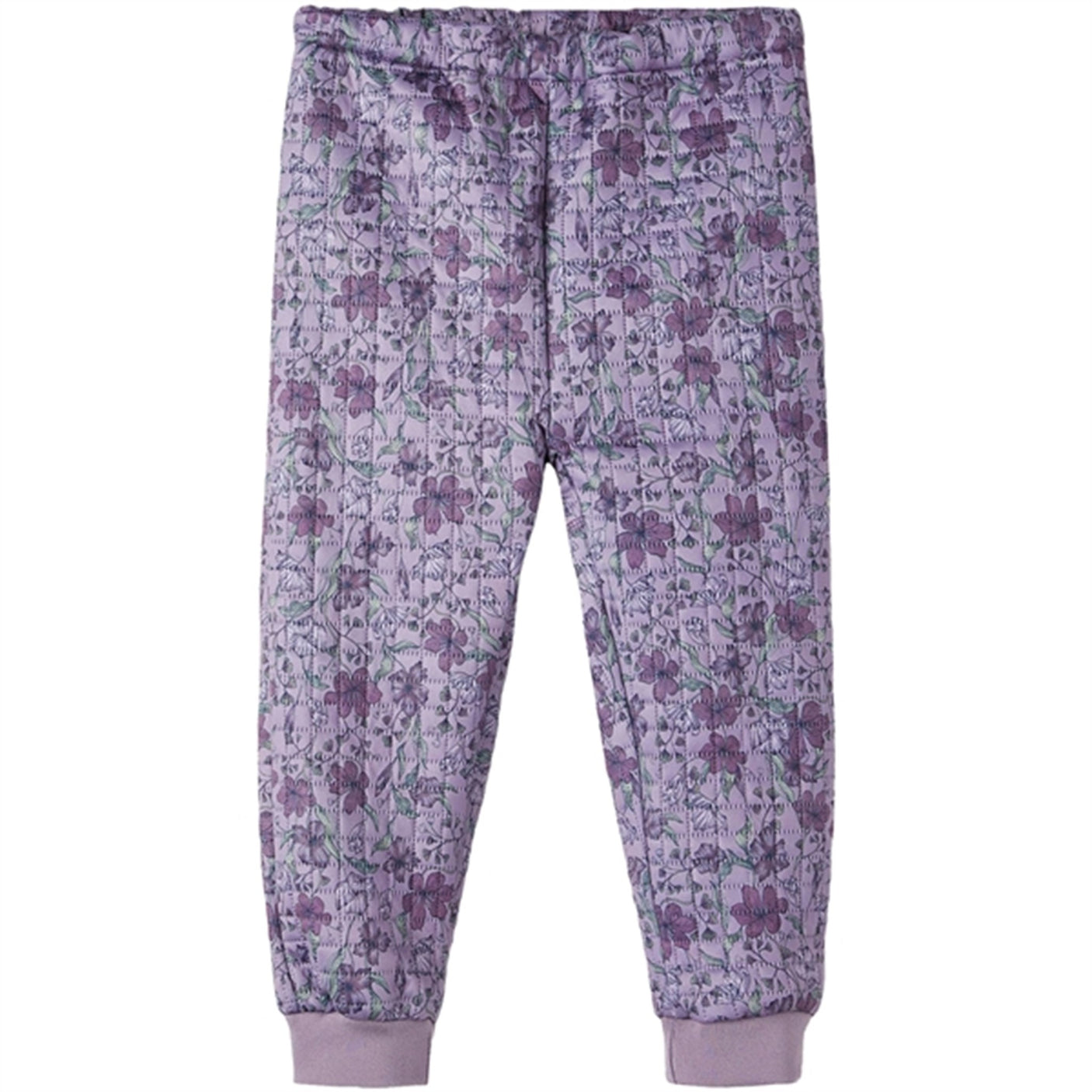 Name it Lavender Gray Moon Quilted Set Flower World