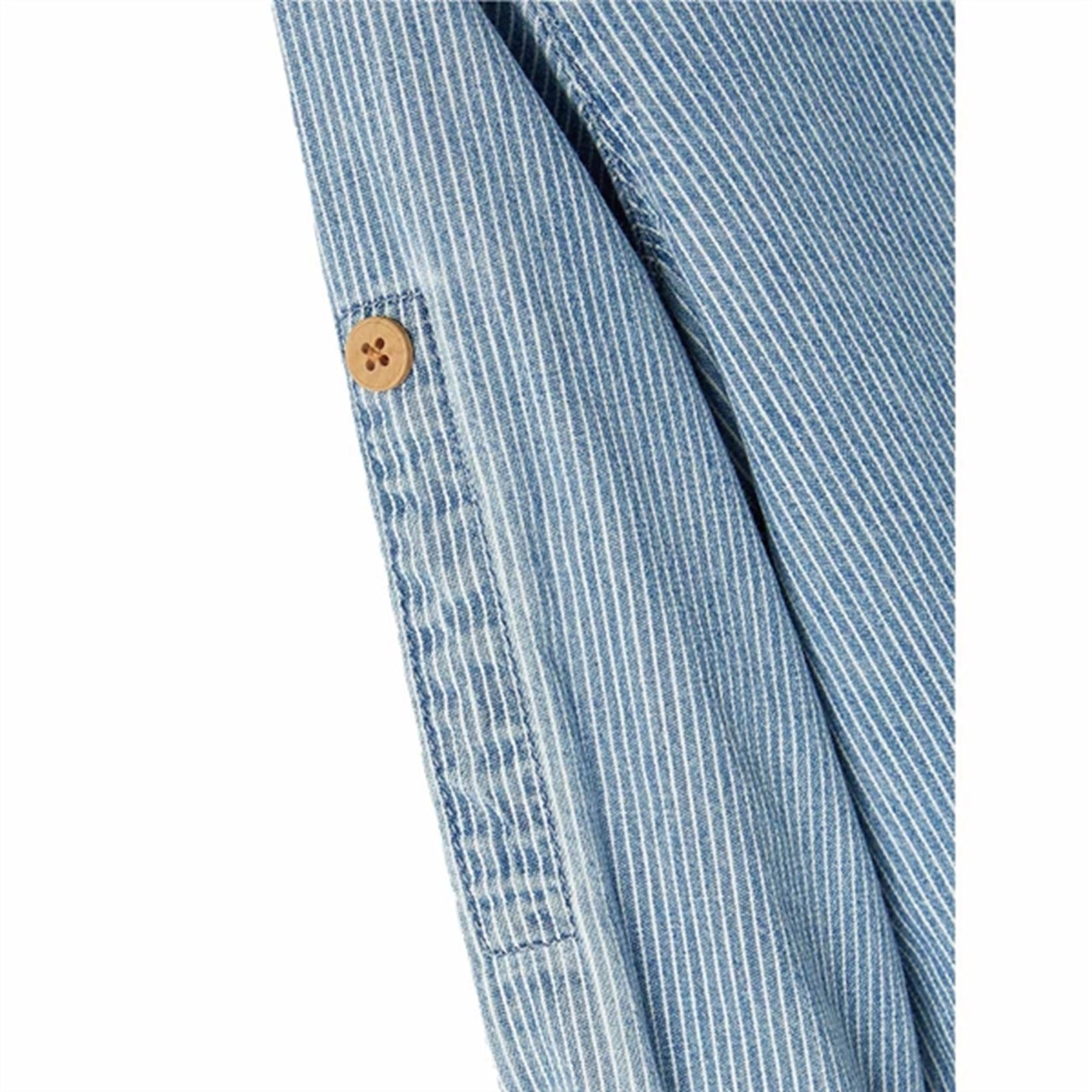 Name it Light Blue Denim Stripe Denim Shirt