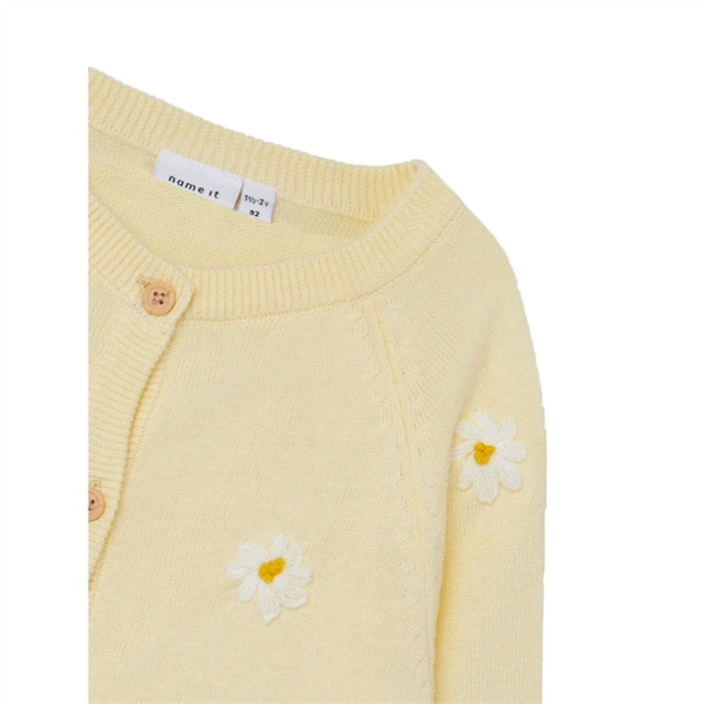 Name it Double Cream Hablis Knit Cardigan