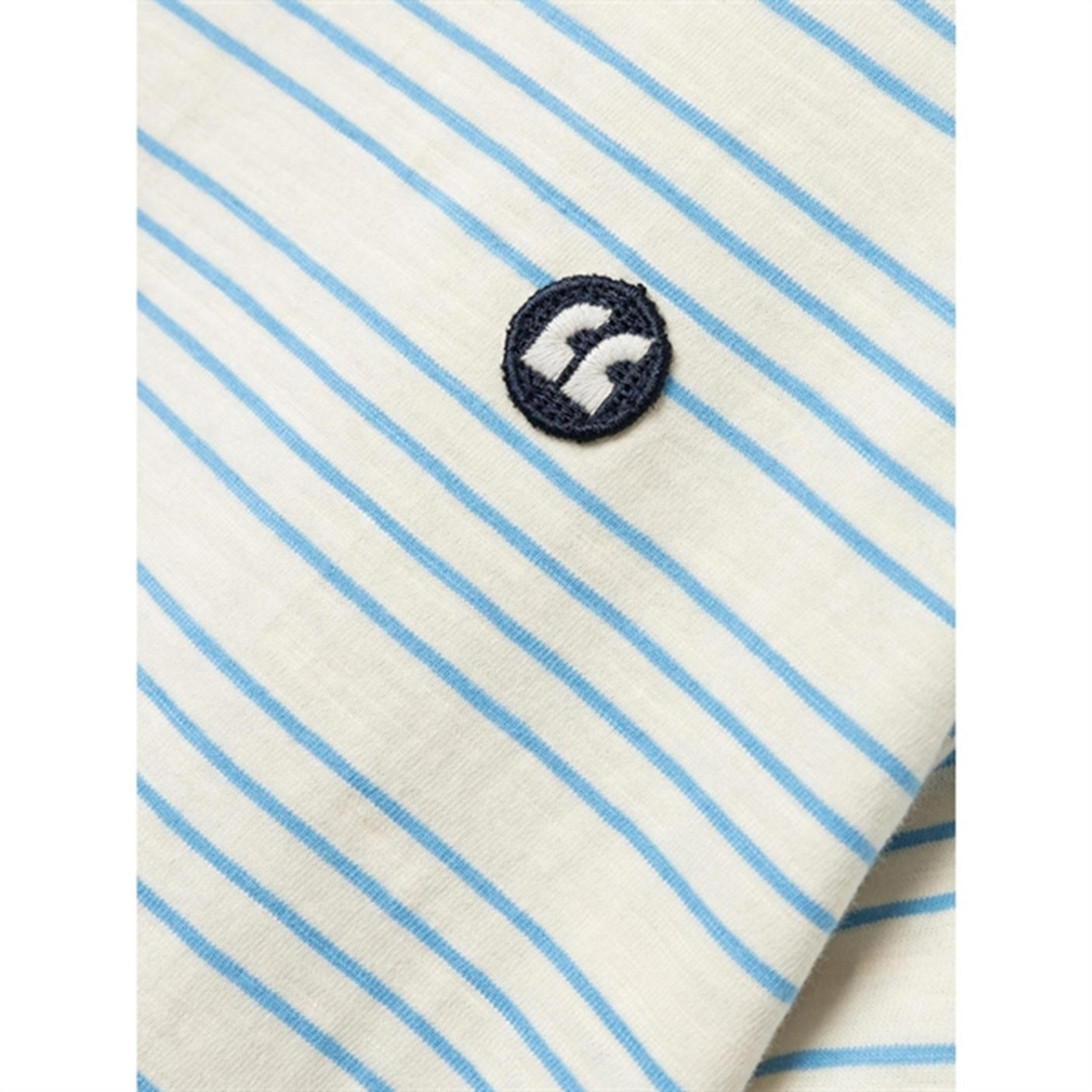 Name it Whitecap Gray All Aboard Stripes Voby T-Shirt