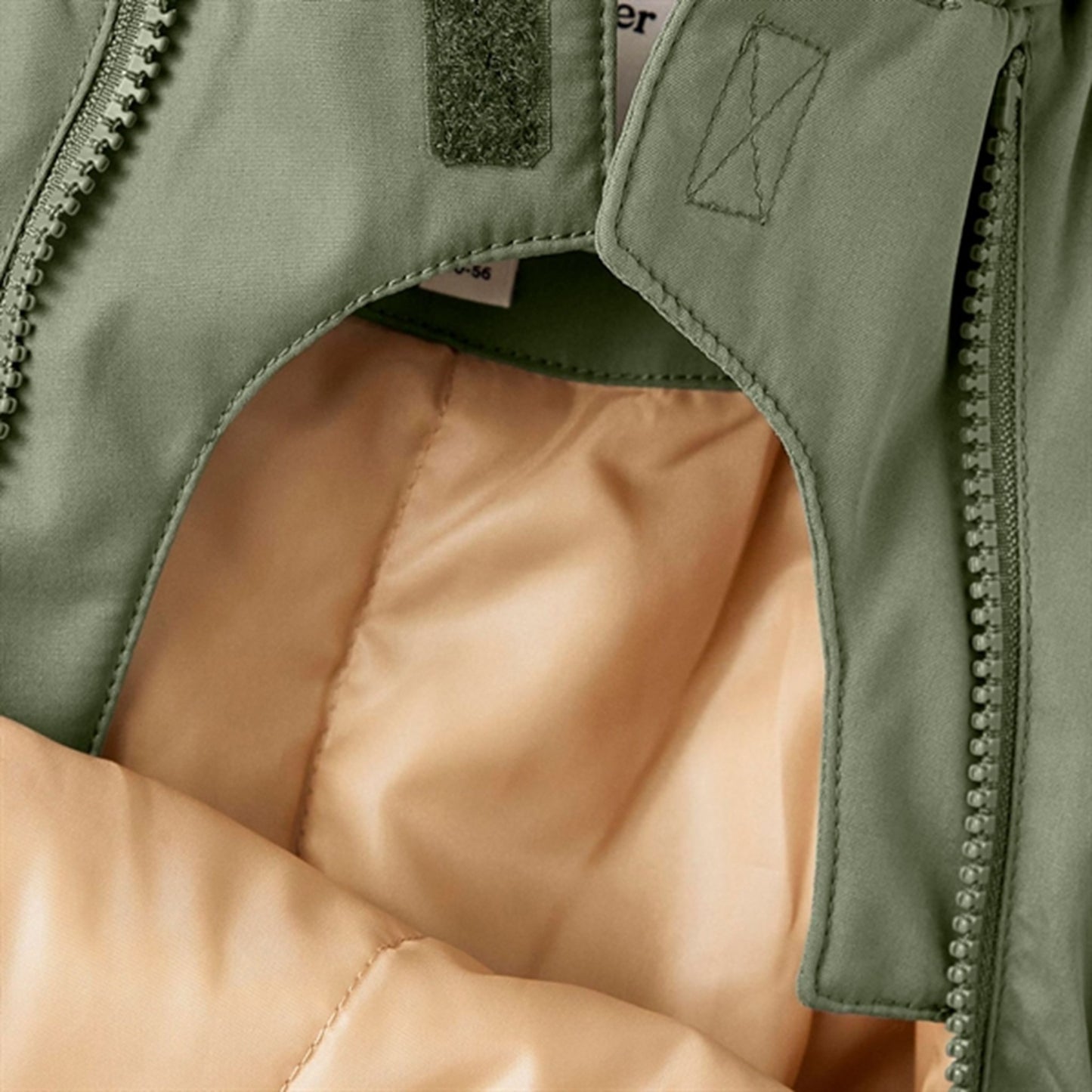 Lil'Atelier Oil Green Golan Loose Jacket