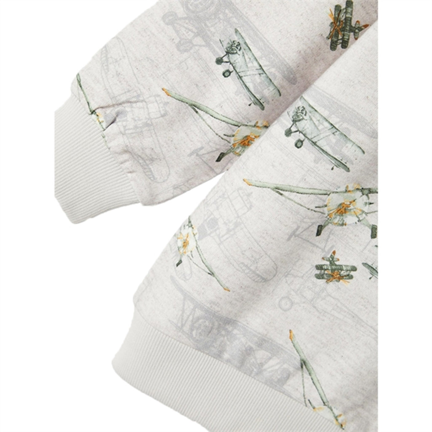 Name it Light Grey Melange Halfdan Sweatshirt