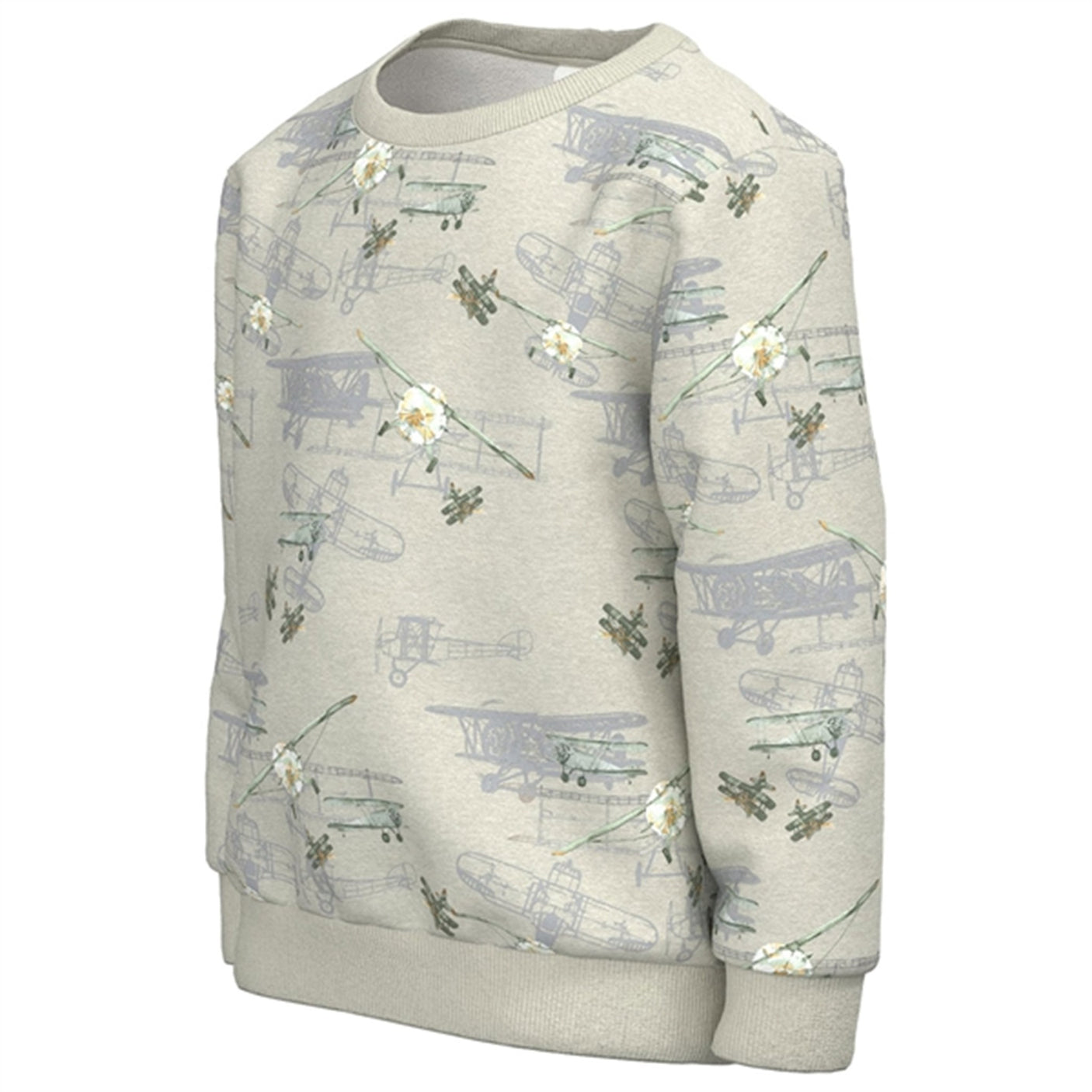 Name it Light Grey Melange Halfdan Sweatshirt