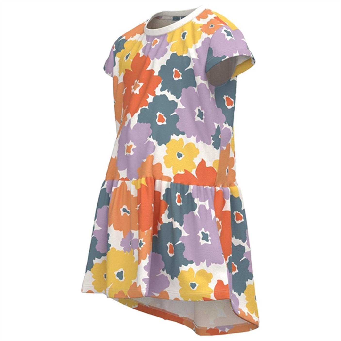 Name it White Alyssum Flower AOP Vigga Dress