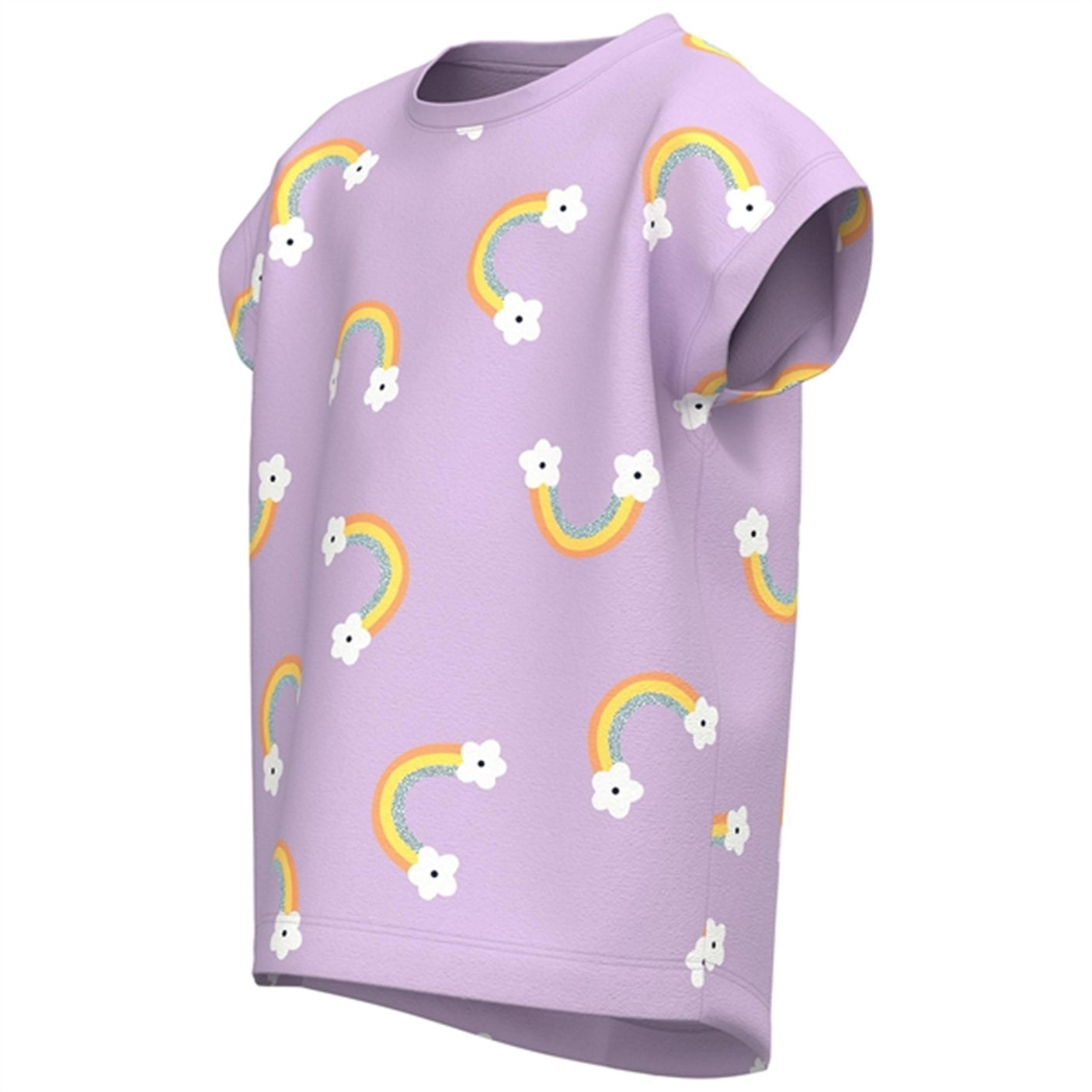 Name it Orchid Bloom Rainbow AOP Vigga T-Shirt