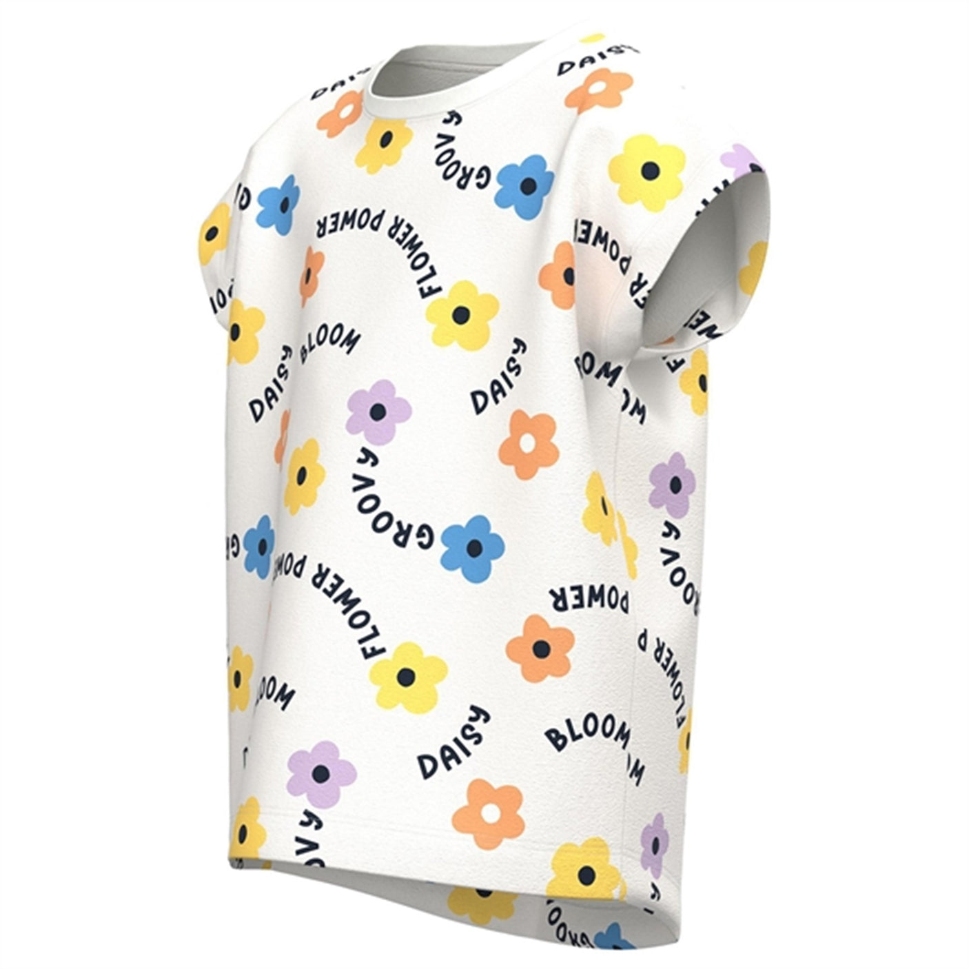Name it White Alyssum Bloom AOP Vigga T-Shirt