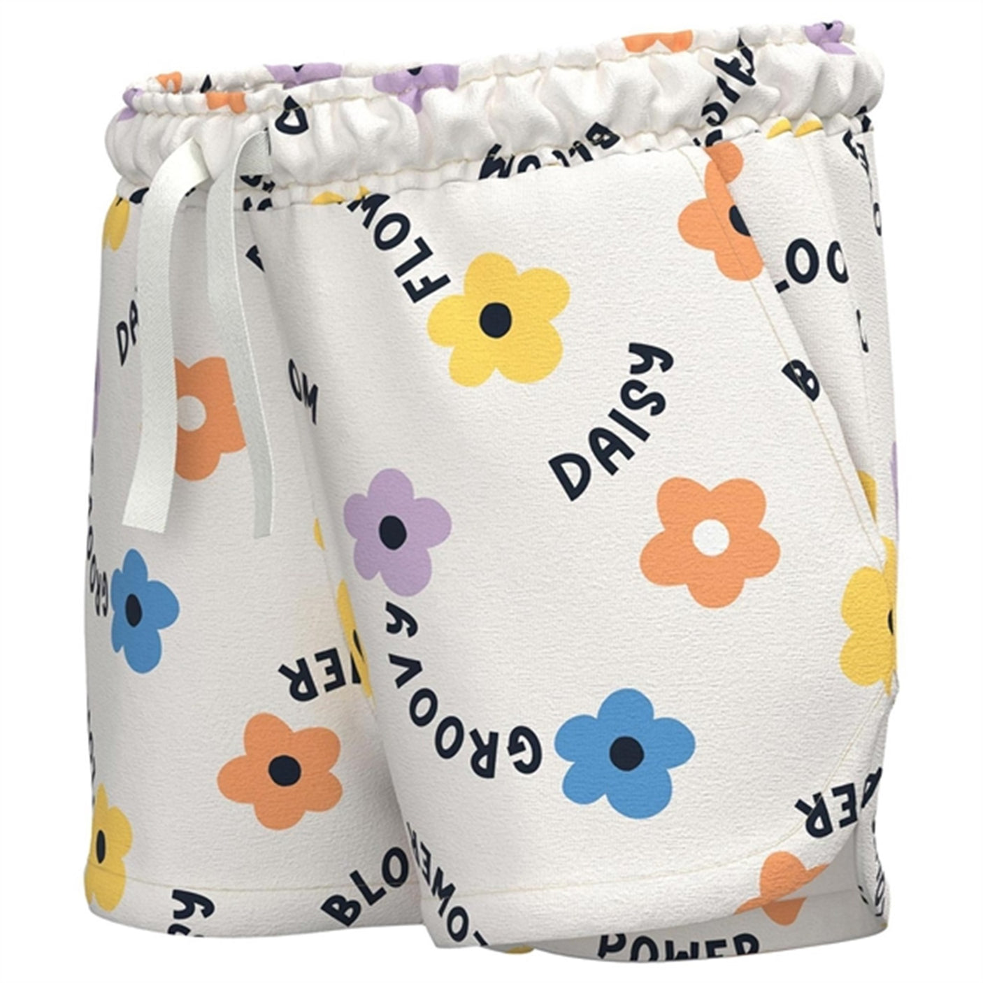 Name it White Alyssum Bloom AOP Vigga Shorts
