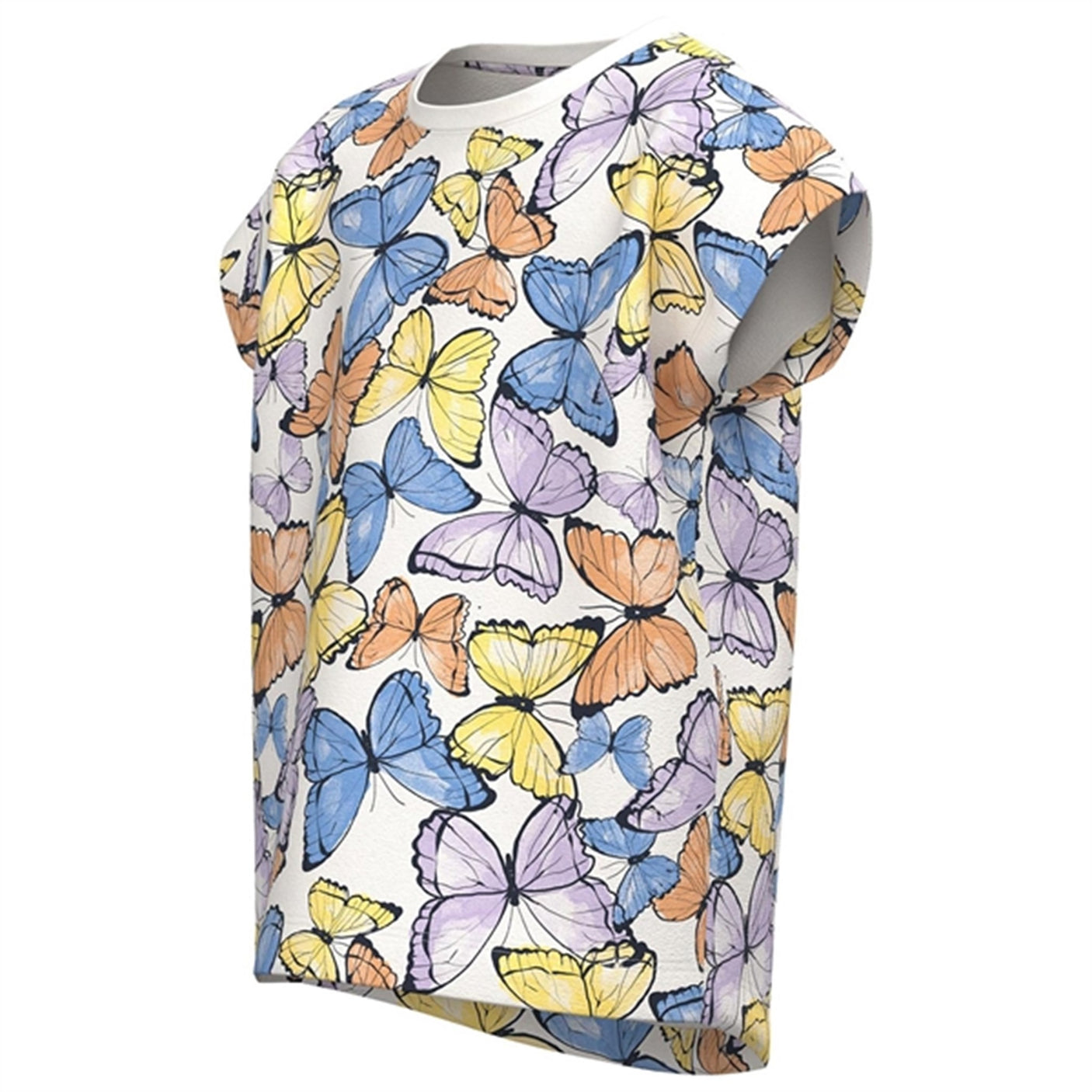 Name it White Alyssum Butterfy Vigga Top