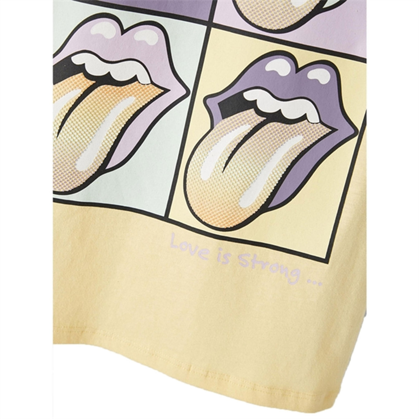 Name it Double Cream Mus Rolling Stones T-Shirt