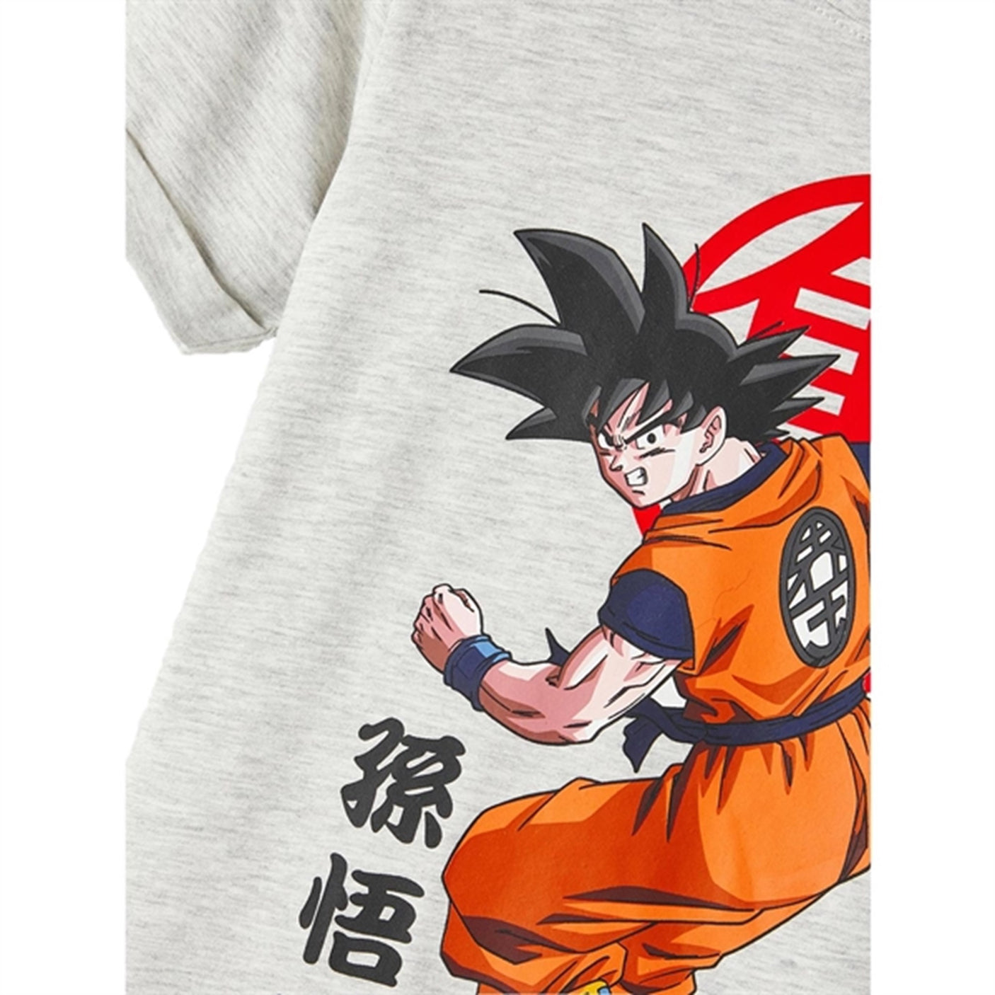 Name it Light Grey Melange Marly Dragonball T-Shirt