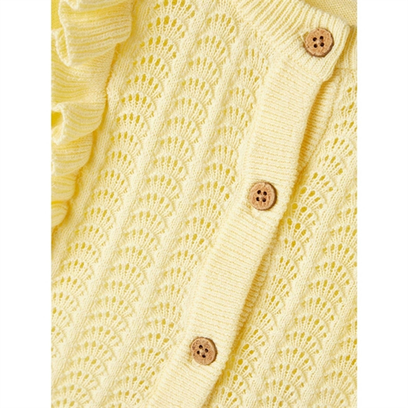 Lil'Atelier Double Cream Hija Knit Cardigan
